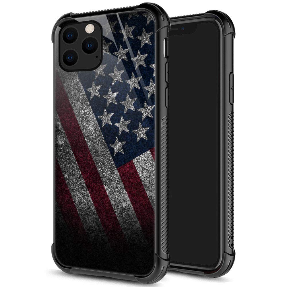 Zhegailian Case Compatible With Iphone 12 Mini,Vintage Flag Case For Iphone 12 Mini For Boys Men,Pattern Design Anti Scratch Org
