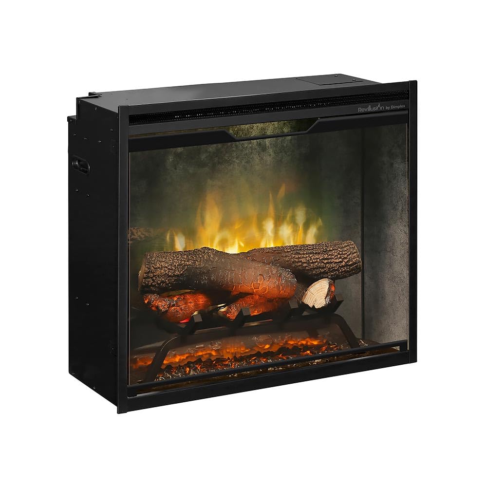 Dimplex Revillusion� 24' Built In Firebox (Model: Rbf24Dlxwc), 5118 Btu, 120 Volt, 1500 Watt, Weathered Concrete