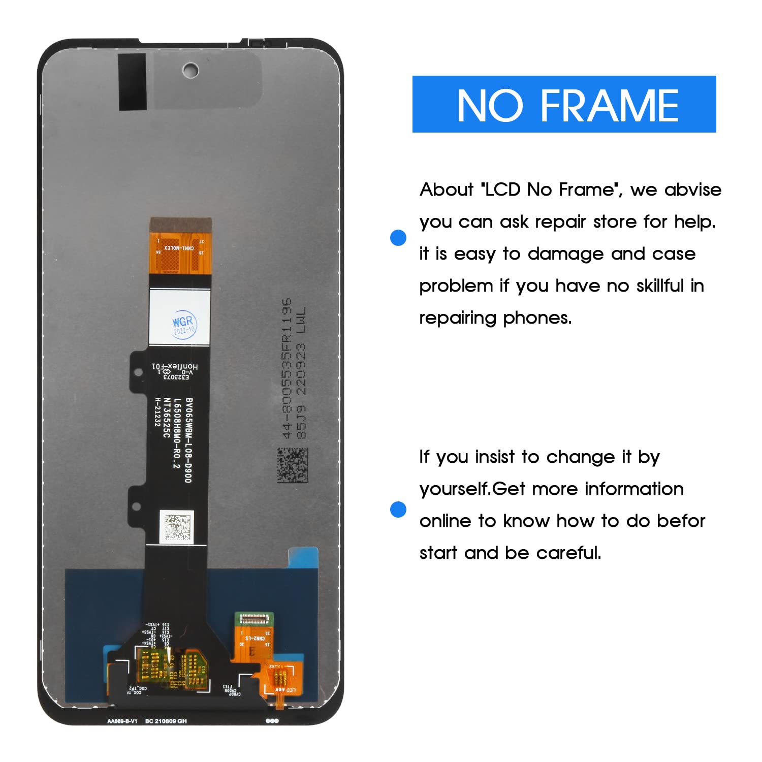 For Motorola Moto G Power 2022 Screen Replacement Xt2165 Lcd Xt2165Dl Xt2165 3 Xt2165 5 Lcd Display Touch Screen Digitizer Assem