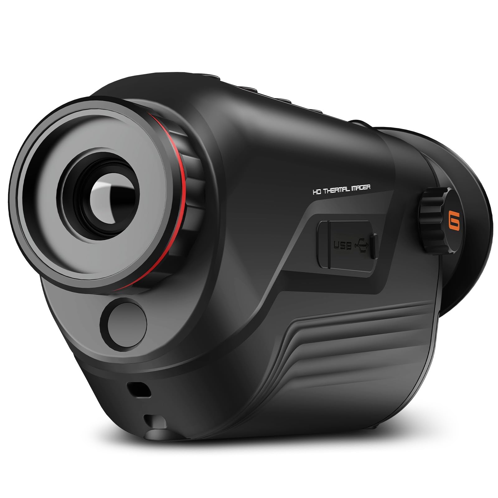 GOYOJO Thermal Imaging Monocular for Hunting, 15mm Focal Lens 256x192 Infrared Night Vision Telescope with Long Battery Life, Th