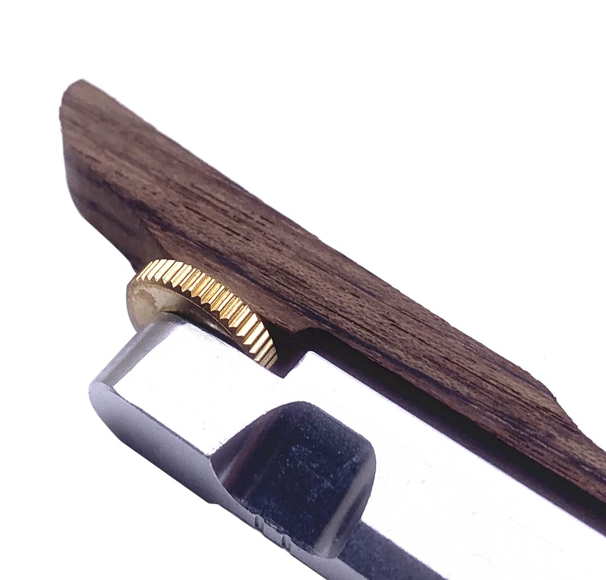 Jiayouy 4.5 Inch Adjustable Compensated Mandolin Bridge Durable Rosewood For 8 String Archtop Mandolins