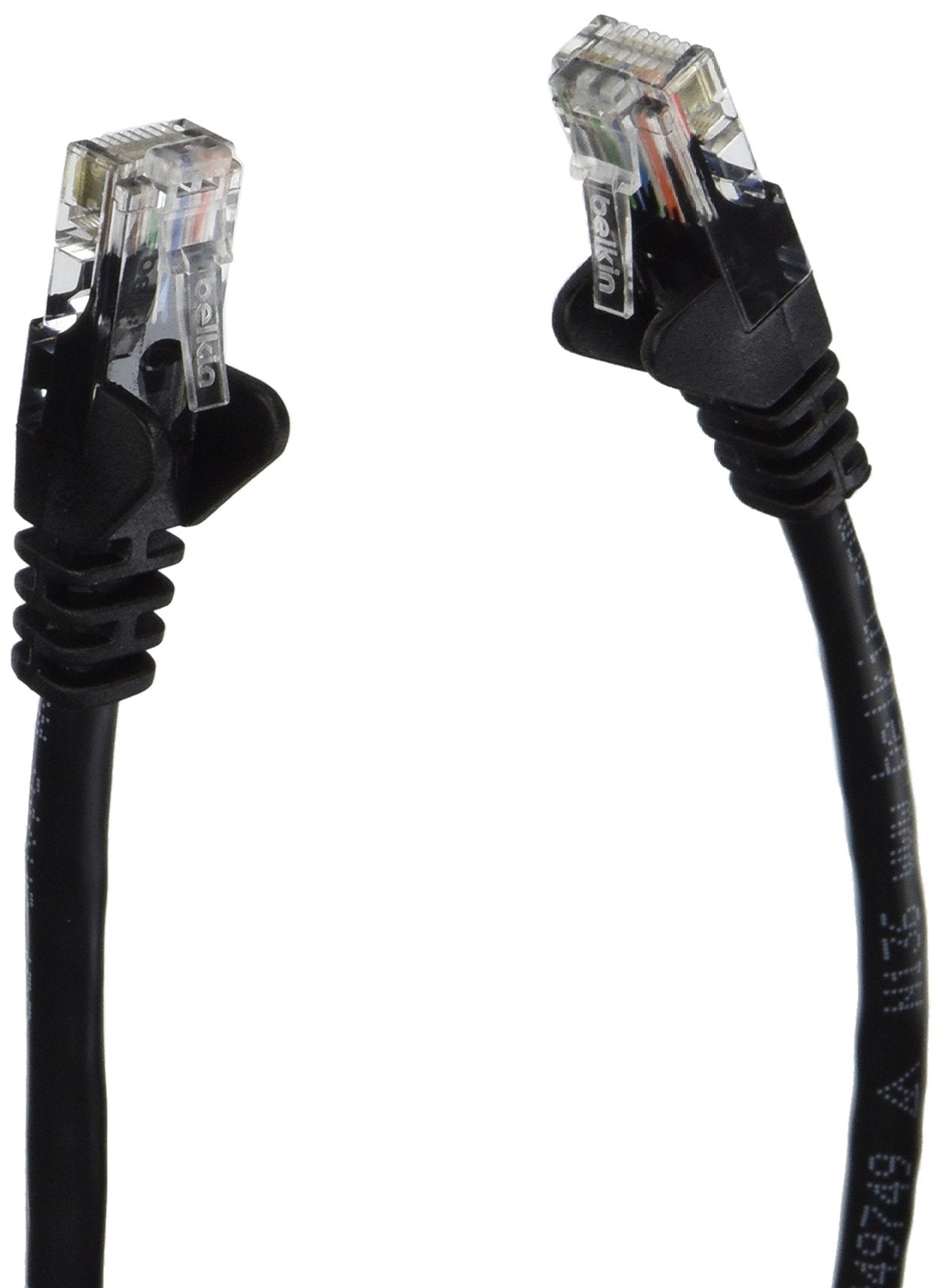 Belkin 15Ft  Cat5E Black Patch Cord Snagless (A3L791 15 Blk S)