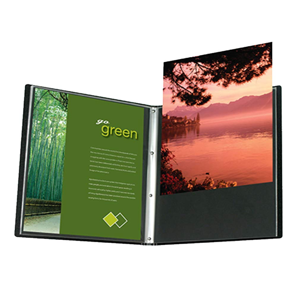 Profolio By Itoya, Art Profolio Advantage, 24 Sheets Presentation Book   Portrait, 8.25 X 11.75 Inches