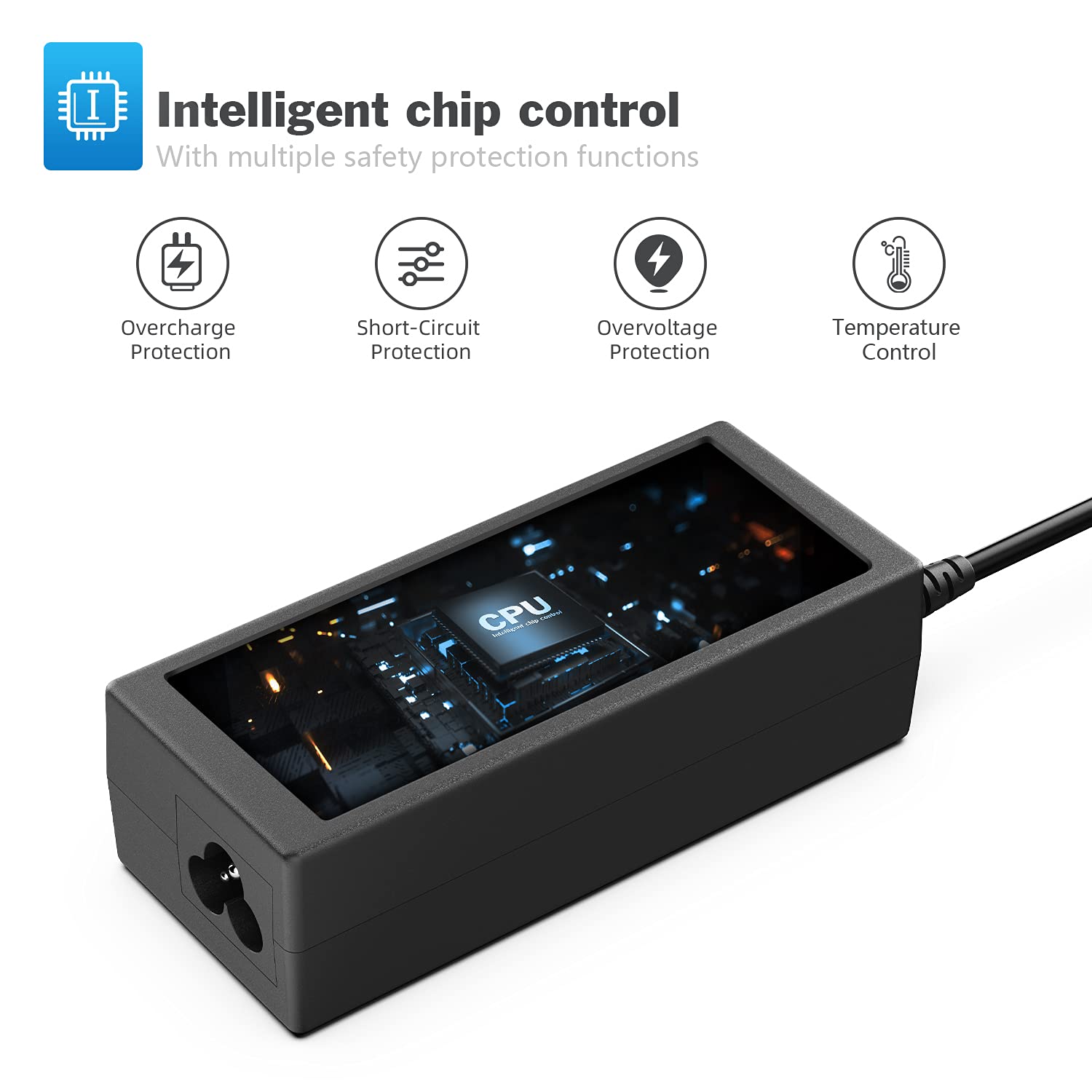 65W Adapter Laptop Charger Replacement For Dell Latitude E5440 E5470 7480 E6540 E7440 E7450 E7250 E6440 E6430 7490 7290 5490 5590 5290 La65Nm130 Ha65Nm130 Power Supply Cord Plug