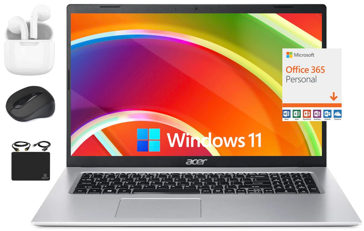 Acer Aspire 1 Slim 15.6'' Fhd Newest Flagship Laptop, 16Gb Ram, 1.1Tb (1Tb Pcie +128Gb Emmc), Dual Core Intel Celeron Processor,
