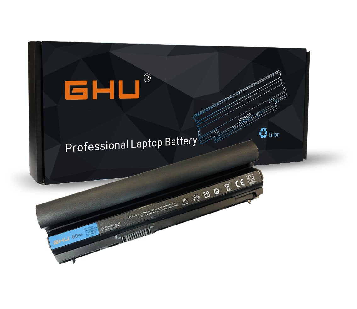 GHU New Battery RFJMW F7W7V Y61CV 60Wh Compatible with Dell Latitude Laptop E6220 6230 E6320 6320 E6230 E6330 6330 E6430s PN FRR