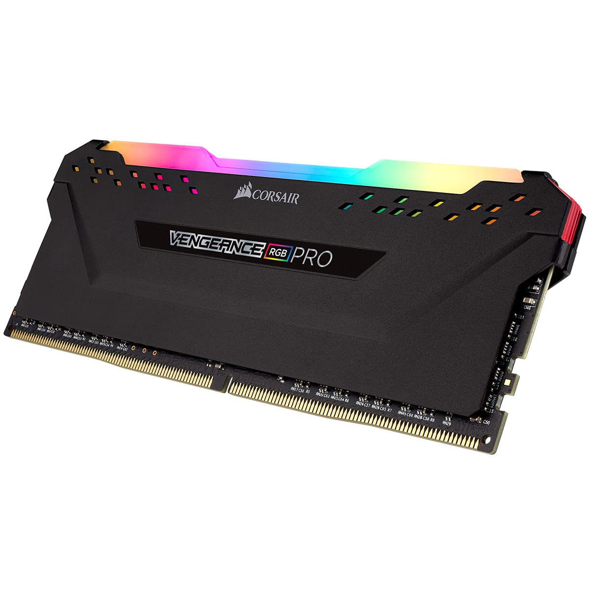 Corsair Vengeance Rgb Pro 8Gb (1X8Gb) Ddr4 3200 (Pc4-25600) C16 Optimized For Amd Ryzen - Black