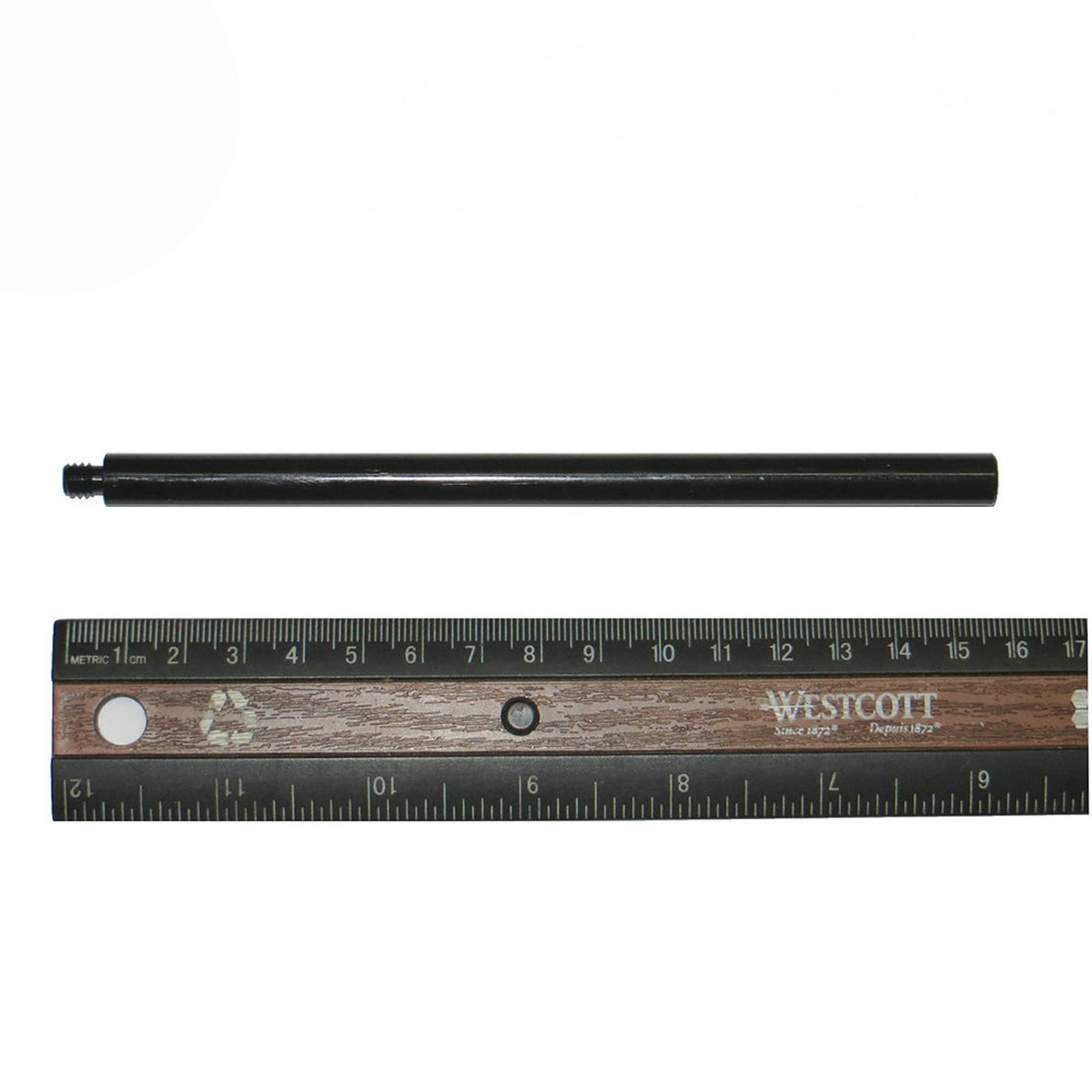 Auxphome Metal Tripod Extender Tube Extension Rod/Tripod Pole   With 1/4Inch 20 Female Threaded And 1/4Inch 20 Male Threaded For