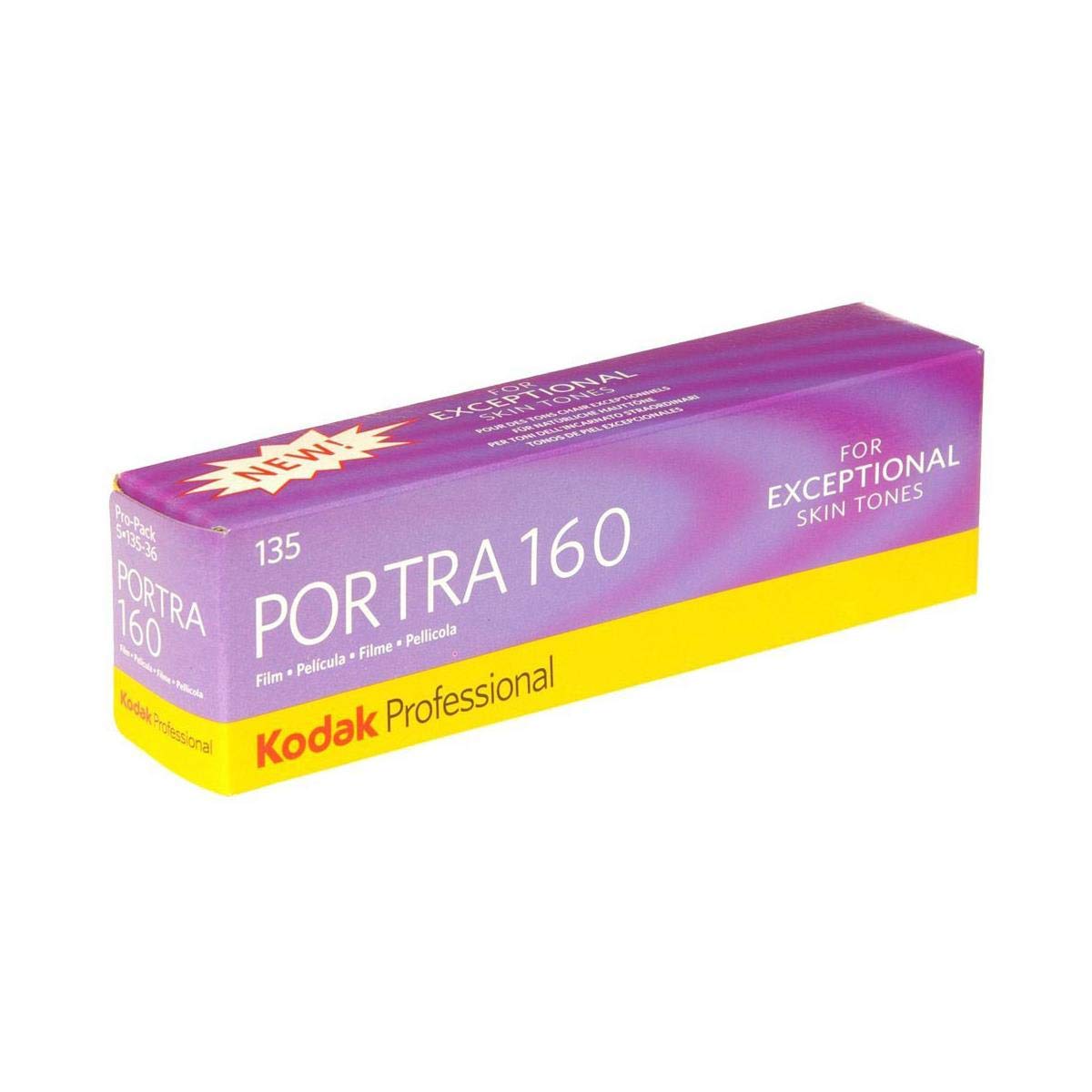 Kodak 35Mm Professional Portra Color Film (Iso 160) 6031959,Yellow