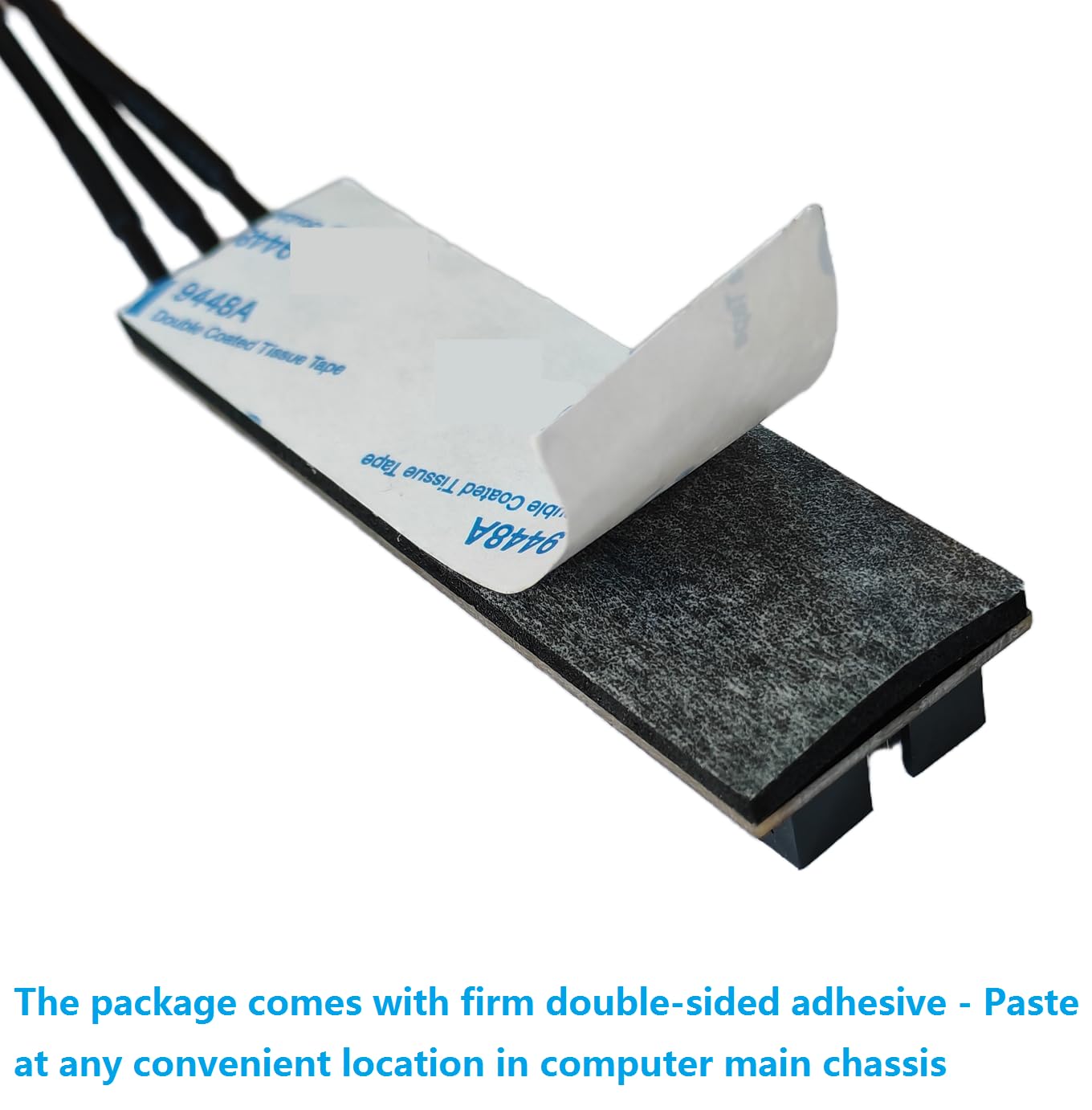 Hoxibsl Internal Usb 2.0 Hub Header Splitter With Sata Powered Cable,4 Ports Motherboard Extension Splitter For Wifi Receiver, F