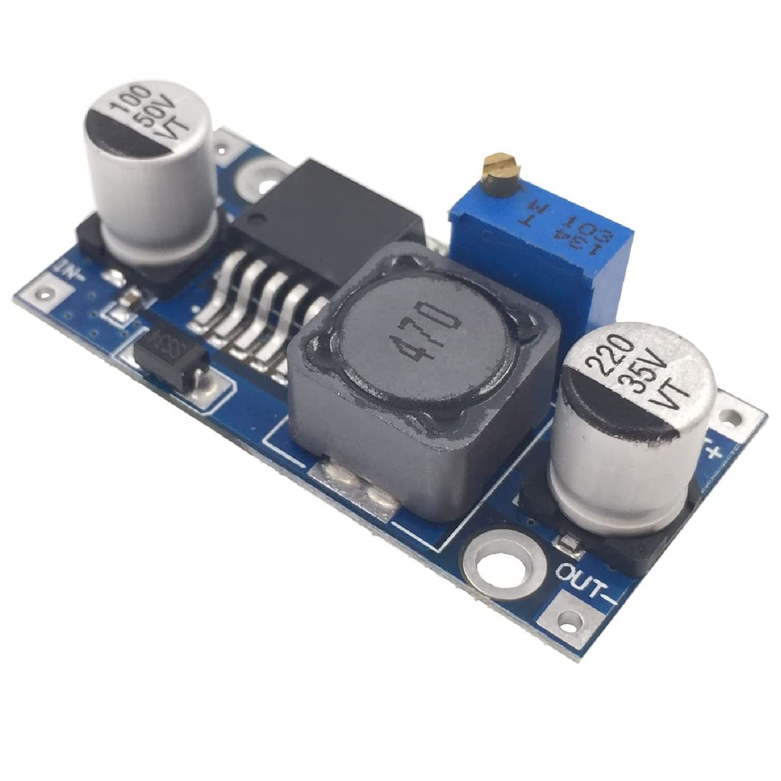 Valefod 10 Pack Dc To Dc High Efficiency Voltage Regulator 3.2 35V To 1.25 30V Buck Converter Diy Power Supply Step Down Module