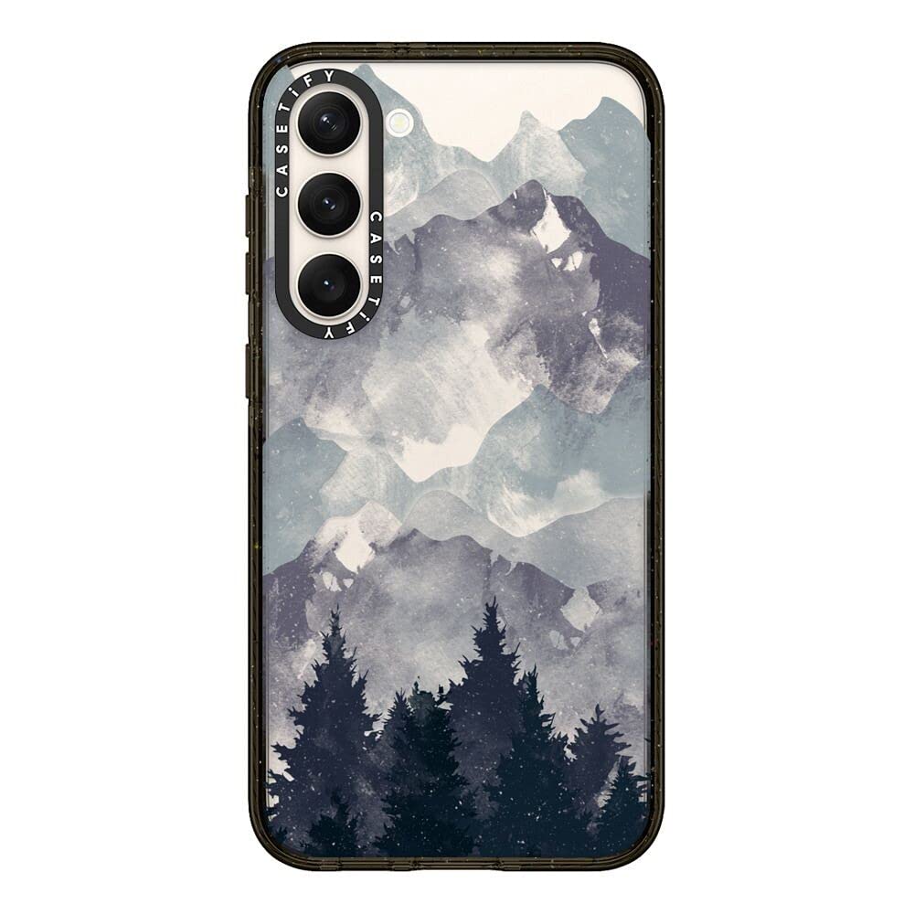 Casetify Impact Samsung Galaxy S23+ Case [4X Military Grade Drop Tested / 8.2Ft Drop Protection]   Winter Tale Clear Case   Clea