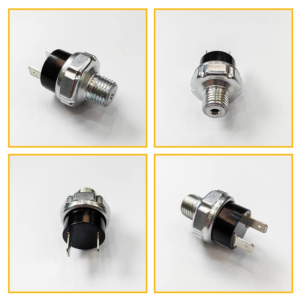 Pair Of Air Pressure Switch 135 175 Psi Tank Mount Type Thread 1/4'' Npt 12V 24V Dc Air Compressor Pressure Switch For Air Train