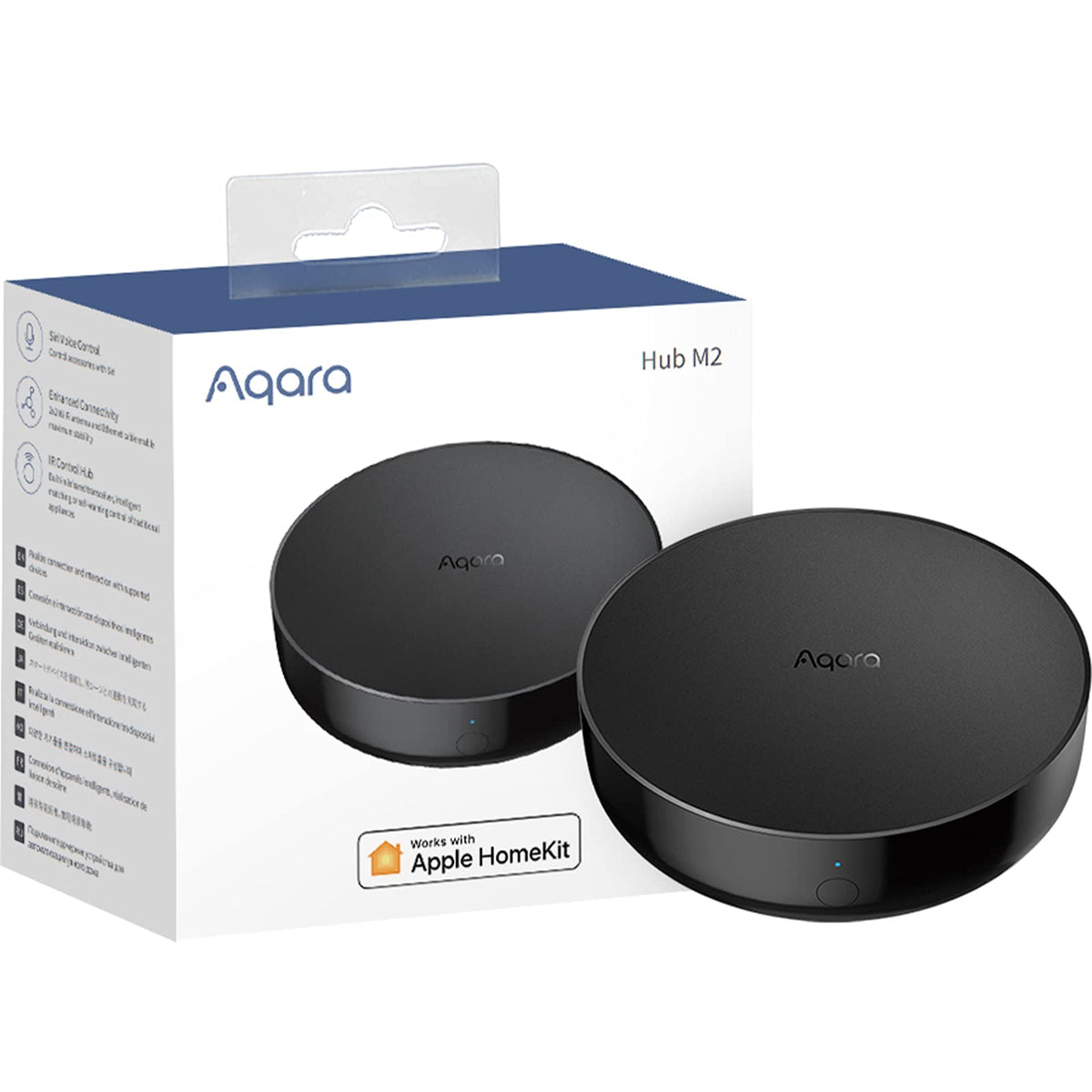 Aqara Smart Hub M2 (2.4 Ghz Wi Fi Required), Smart Home Bridge For Alarm System, Ir Remote Control, Home Automation, Supports Al