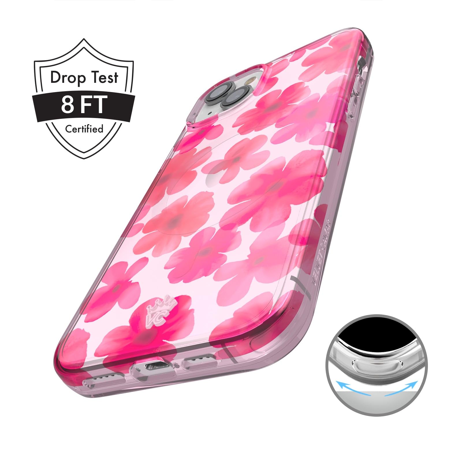 Velvet Caviar For Iphone 15 Plus Case Cherry Blossom   Compatible With Magsafe [8Ft Drop Tested]