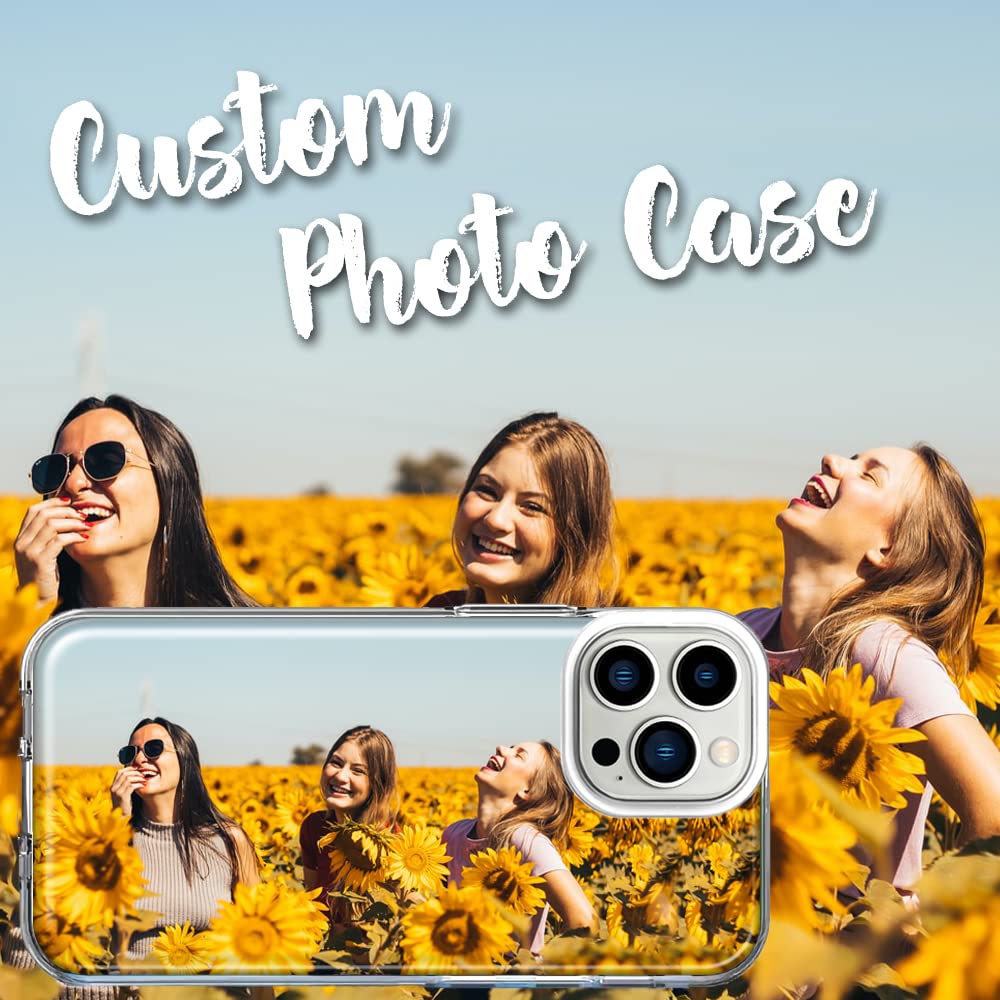 MUNDAZE Personalized Custom Double Layered Phone Case for iPhone 13 Pro Max 6.7 inch