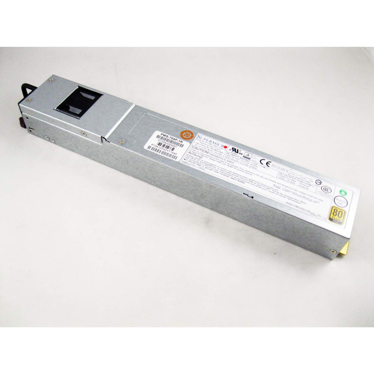 Super Micro Supermicro PWS 704P 1R 700W 1U Redundant Power Supply PWS Module, w/ PMBus