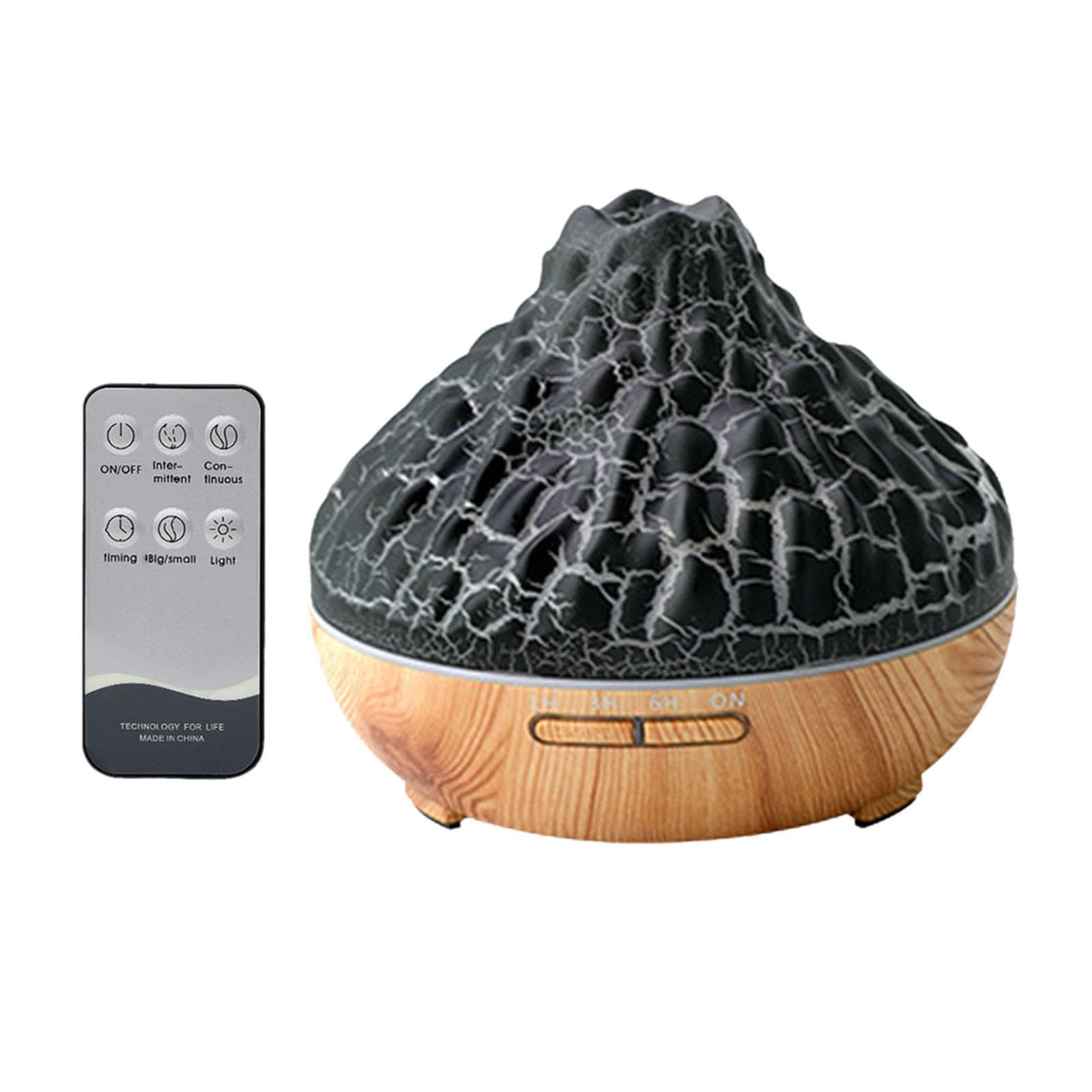 Trendivibe Desk Air Humidifier 300Ml Tank Electric Air Humidifier For Yoga Bedroom Light Wood