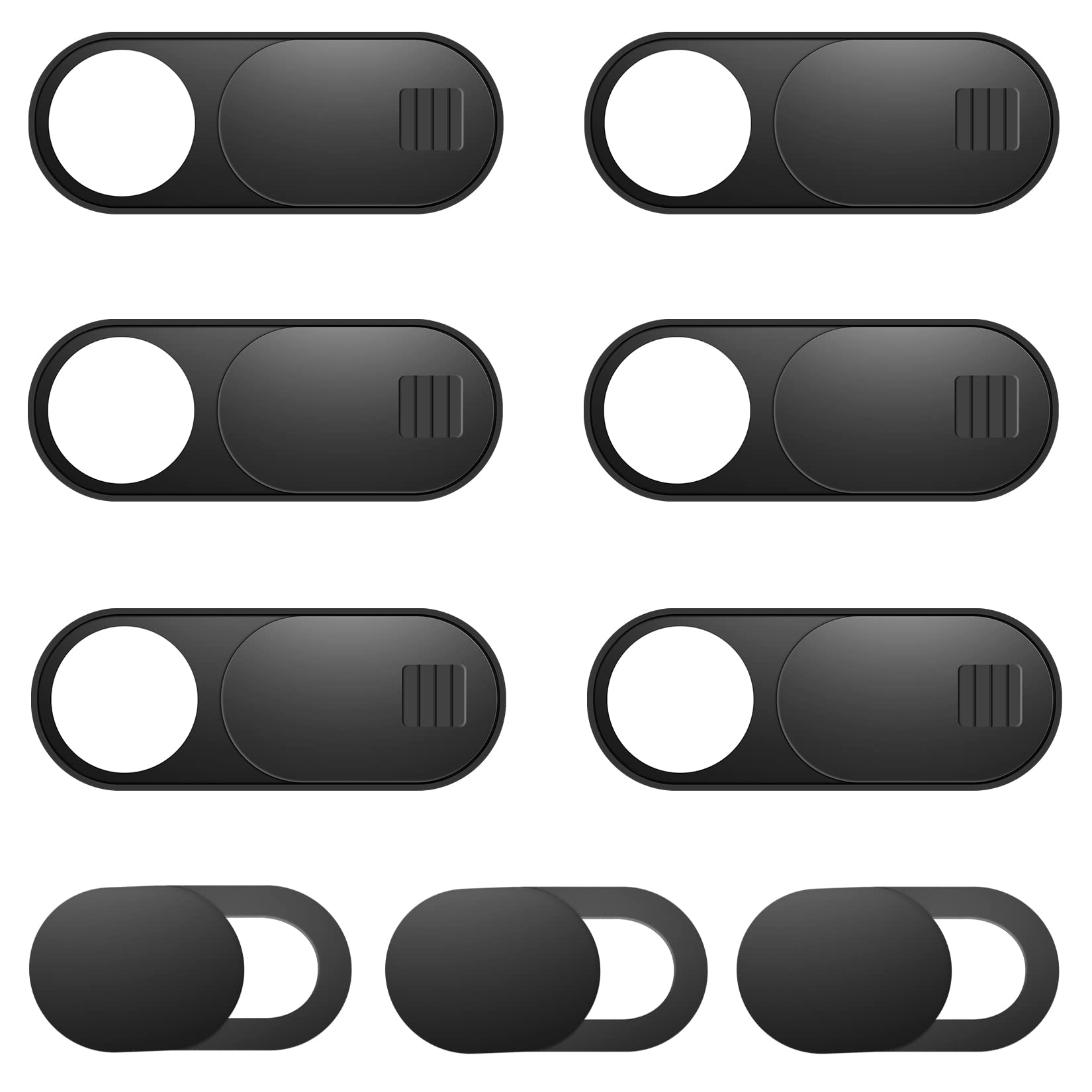 Laptop Camera Cover, 0.027 Inch Ultra Thin Camera Cover, Webcam Privacy Cover Fits On Computer, Laptop, Macbook, Pc, Cell Phone,