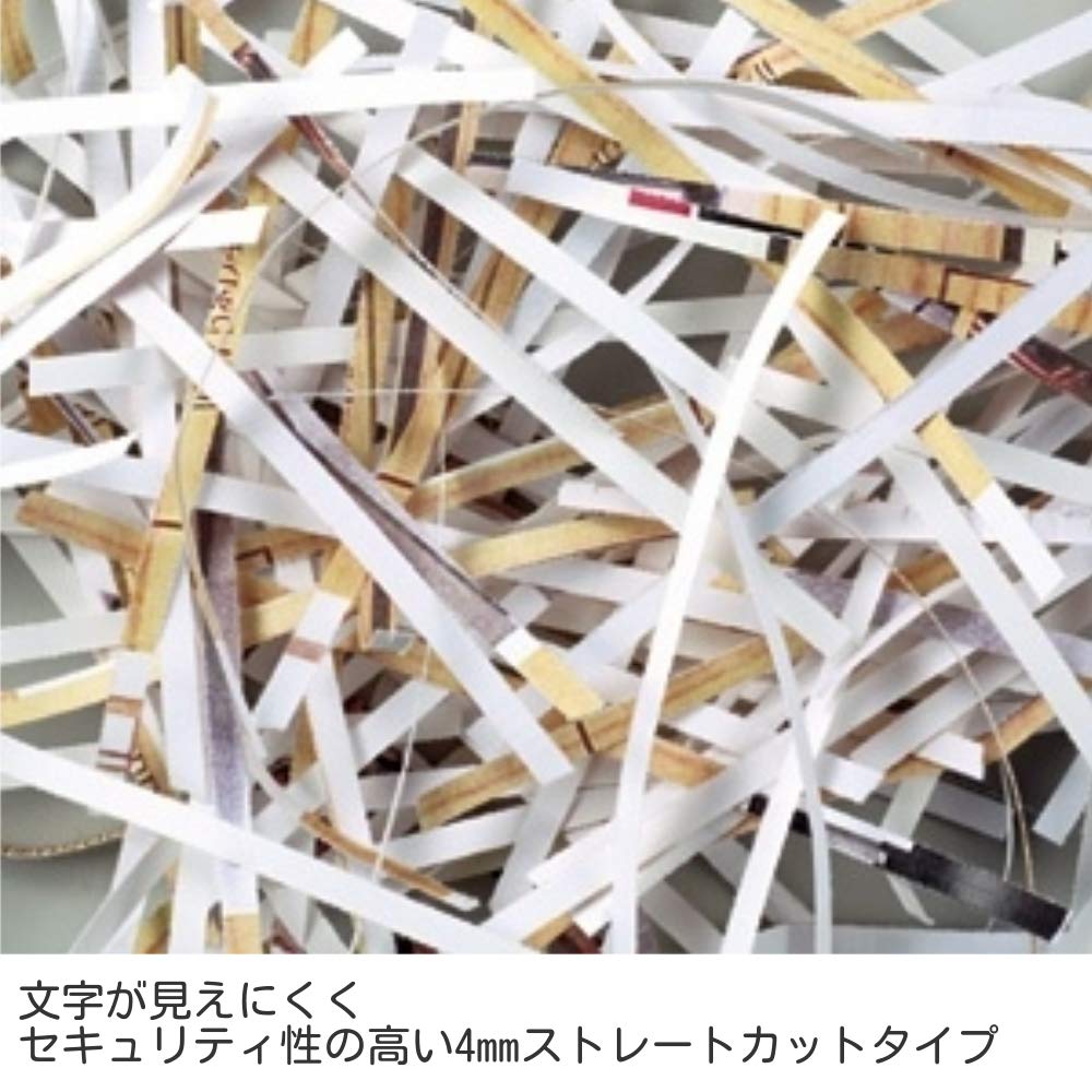(One Piece Of Correspondence Folded A4 Portrait, Straight Cut, Capacity 1.5L, Cut Number) Sanwa Supply Hand Shredder Psd 12 (Jap