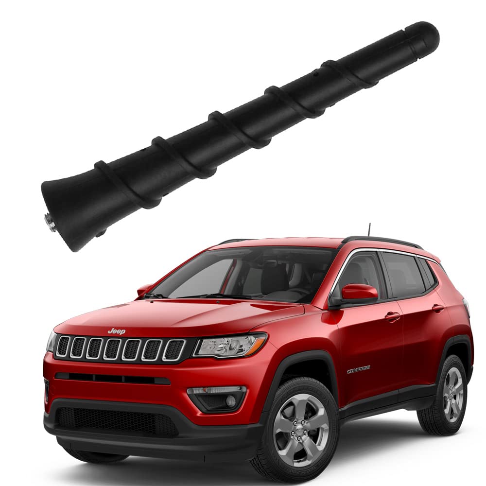 Vofono 4.5 Inch Antenna For Jeep Cherokee Grand Cherokee Compass Renegade, Dodge Durango Dart Avenger Chrysler Fiat Journey Car