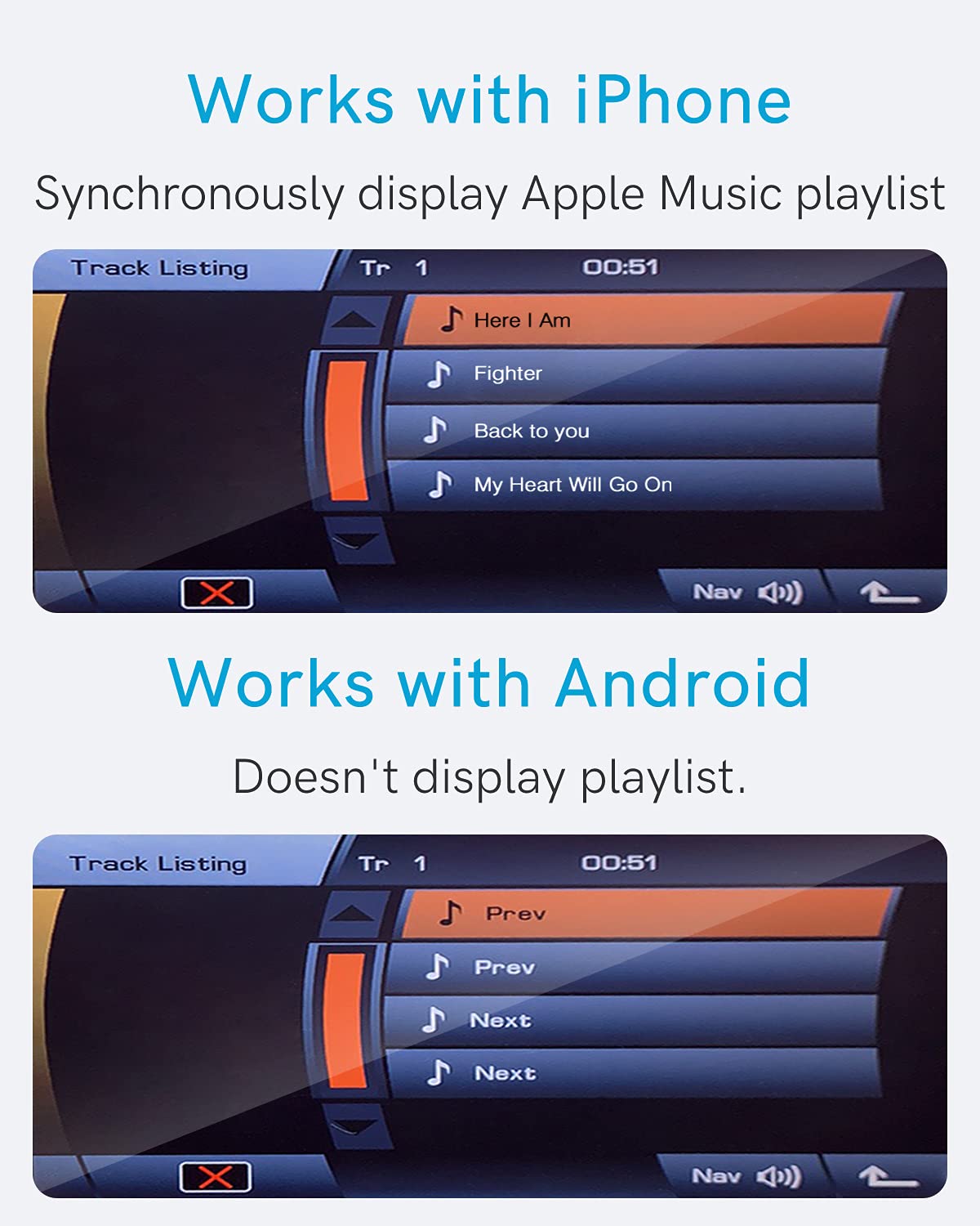 Choocl Bluetooth 5.0 Aptx Hd Adapter With Ipod Cable For Range Rover, Land Rover, Jaguar Wireless Audio Interface Car Kit For 30