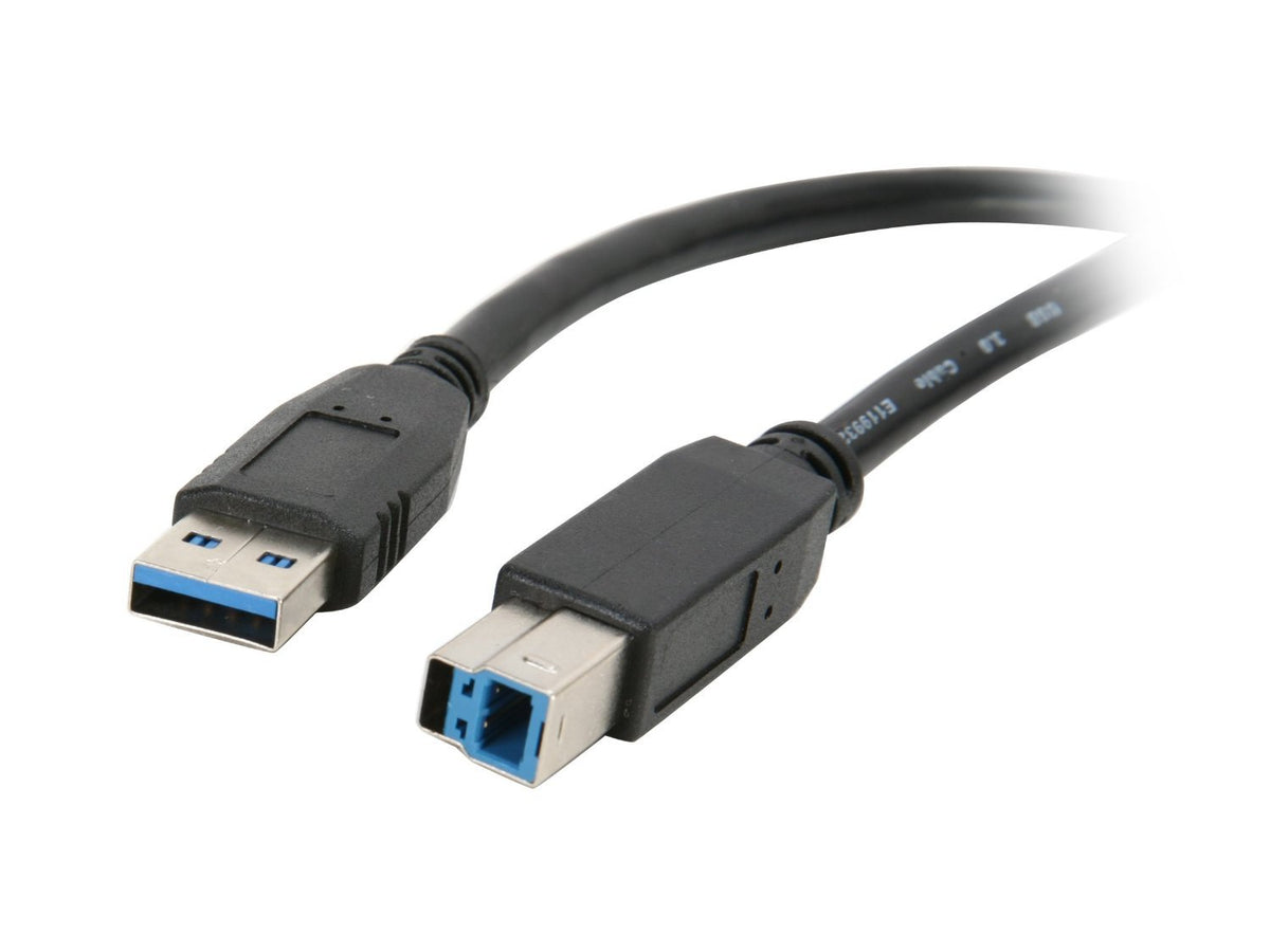 Nippon Labs Usb3 15Ab 15 Feet Usb 3. A/Male To B/Male Cable, Black