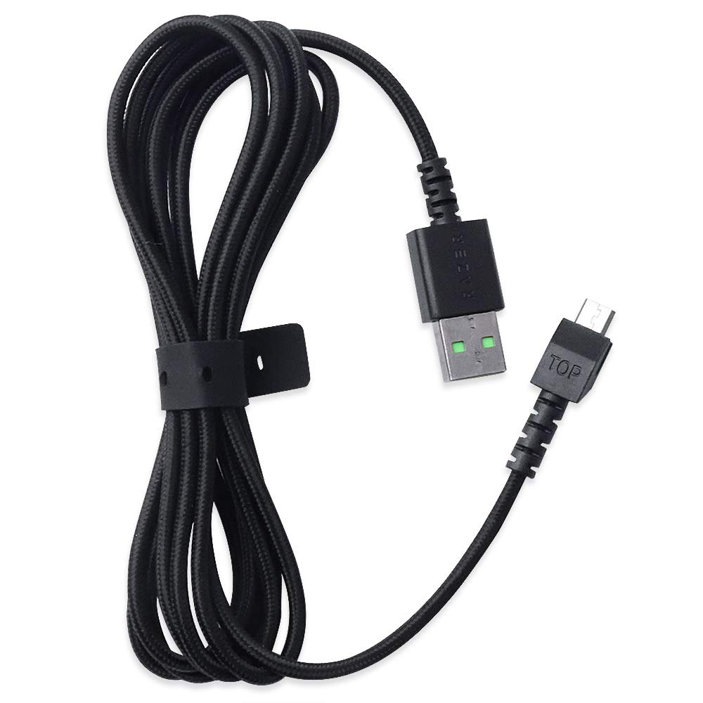 Huyun New Micro Usb Wire Data Line/Charging Cable Replacement For Razer Mamba Wireless Rc30 027101 Mouse/Razer Mamba Hyperflux M