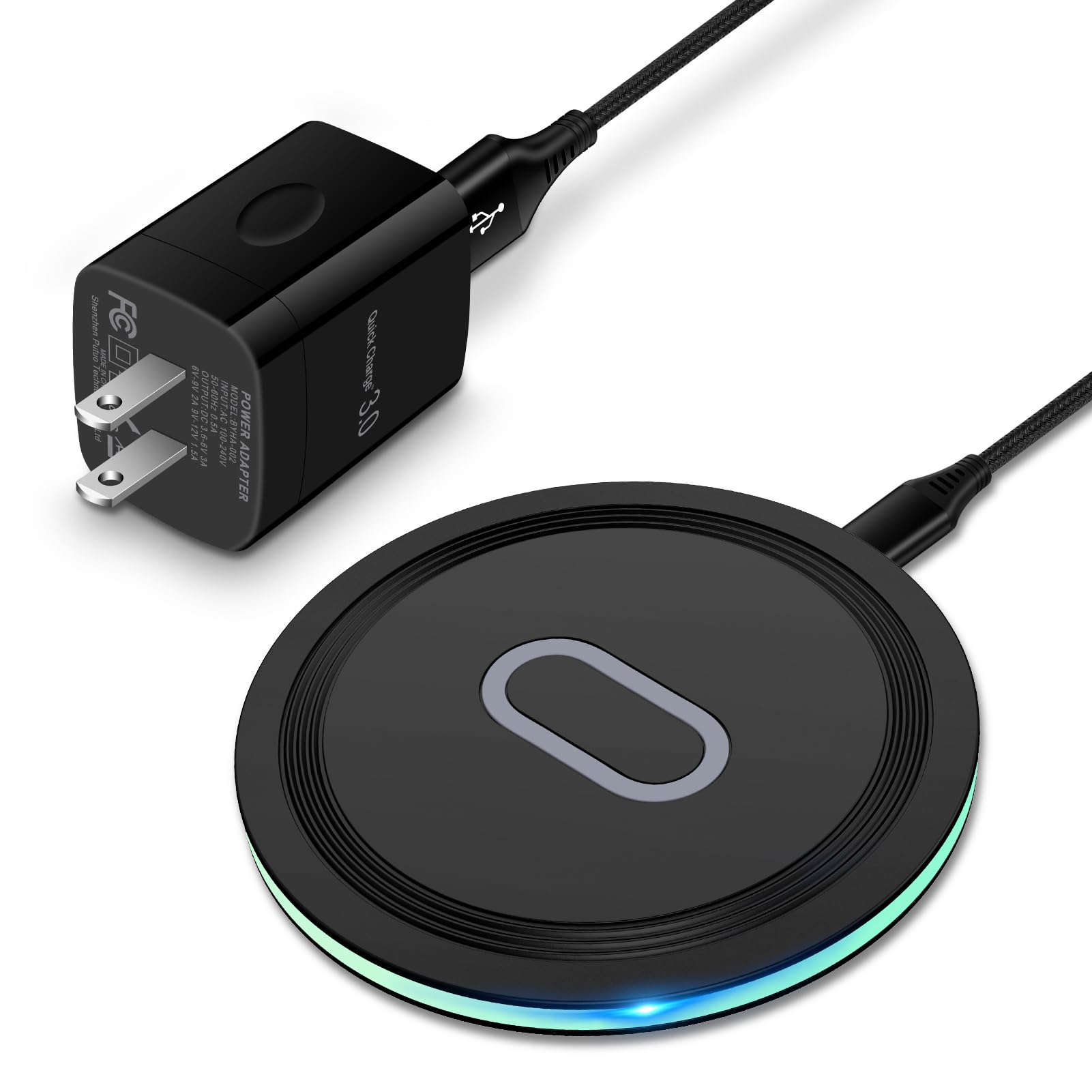 Wireless Charger Samsung Fast Charging Pad For Samsung Galaxy S24 Fe/S23 Ultra/S22/S21/Z Flip 6 5,15W Wireless Charging Station