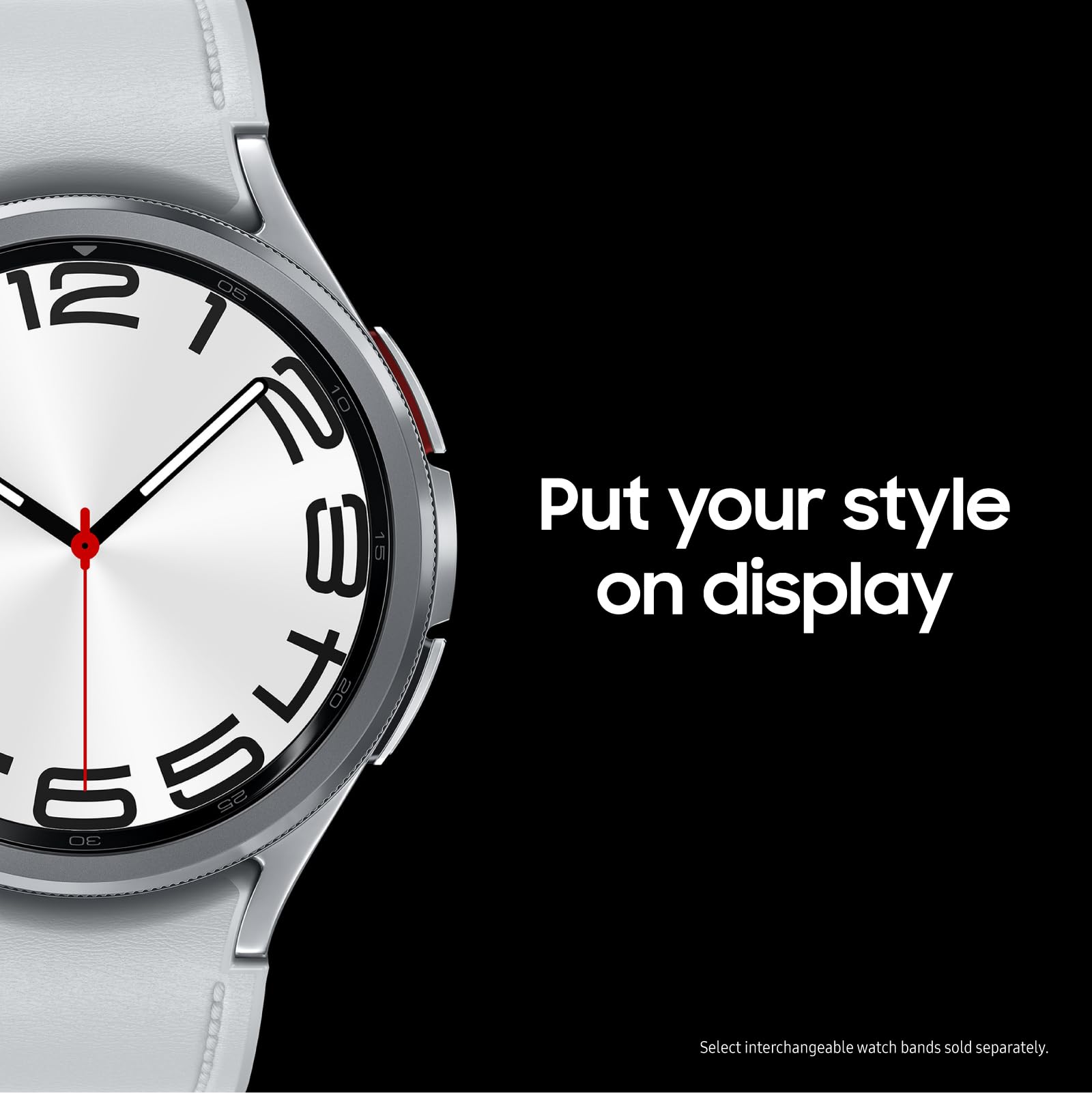 Samsung Galaxy Watch 6 Classic 47Mm Lte Smartwatch, Rotating Bezel, Fitness Tracker, Personalized Hr Zones, Advanced Sleep Coach