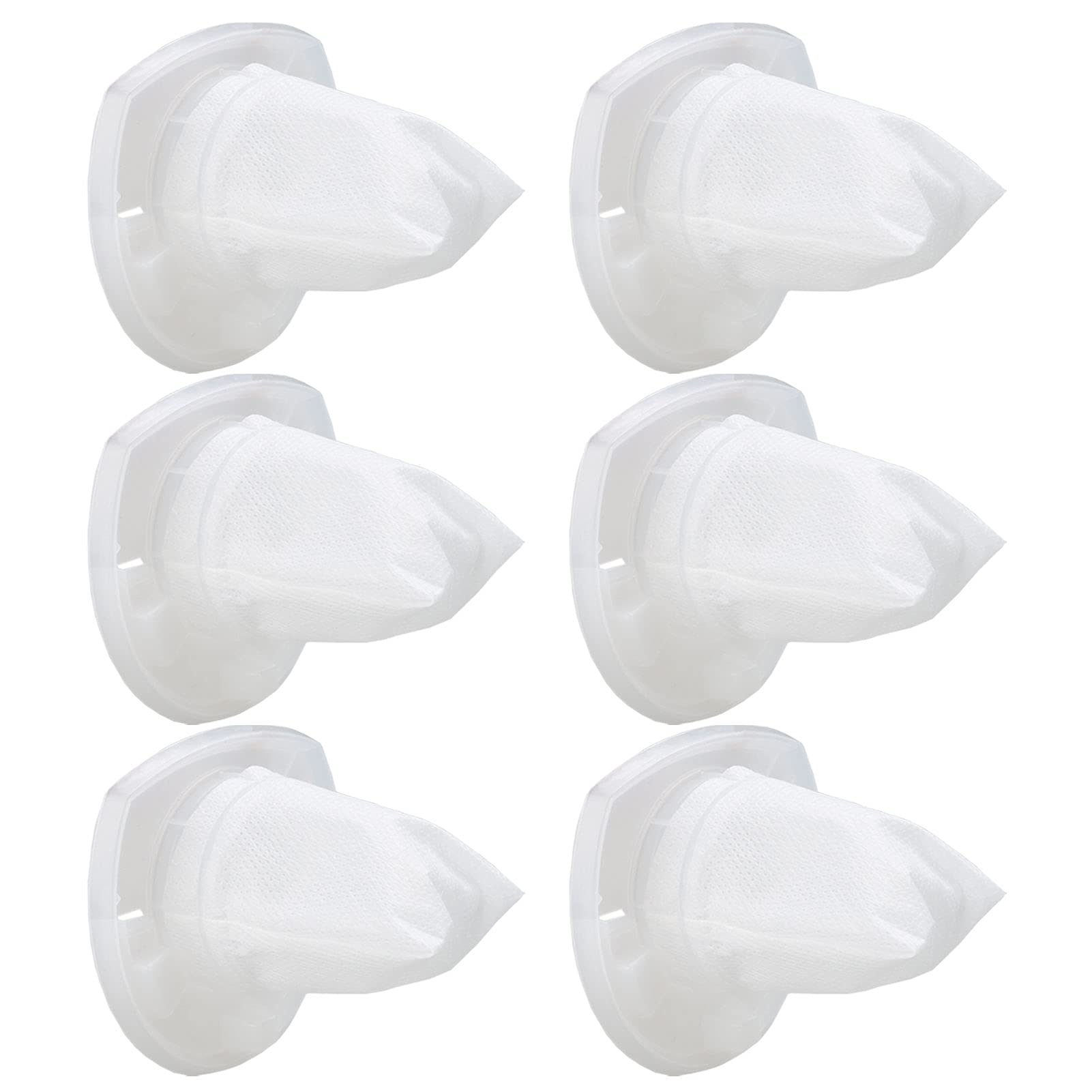 6 Pack Replacement Vacuum Filter For Black & Decker Power Tools Vf110 Vacuum Chv1410L Chv9610 Chv1210 Chv1510 Chv1410L32 9055811