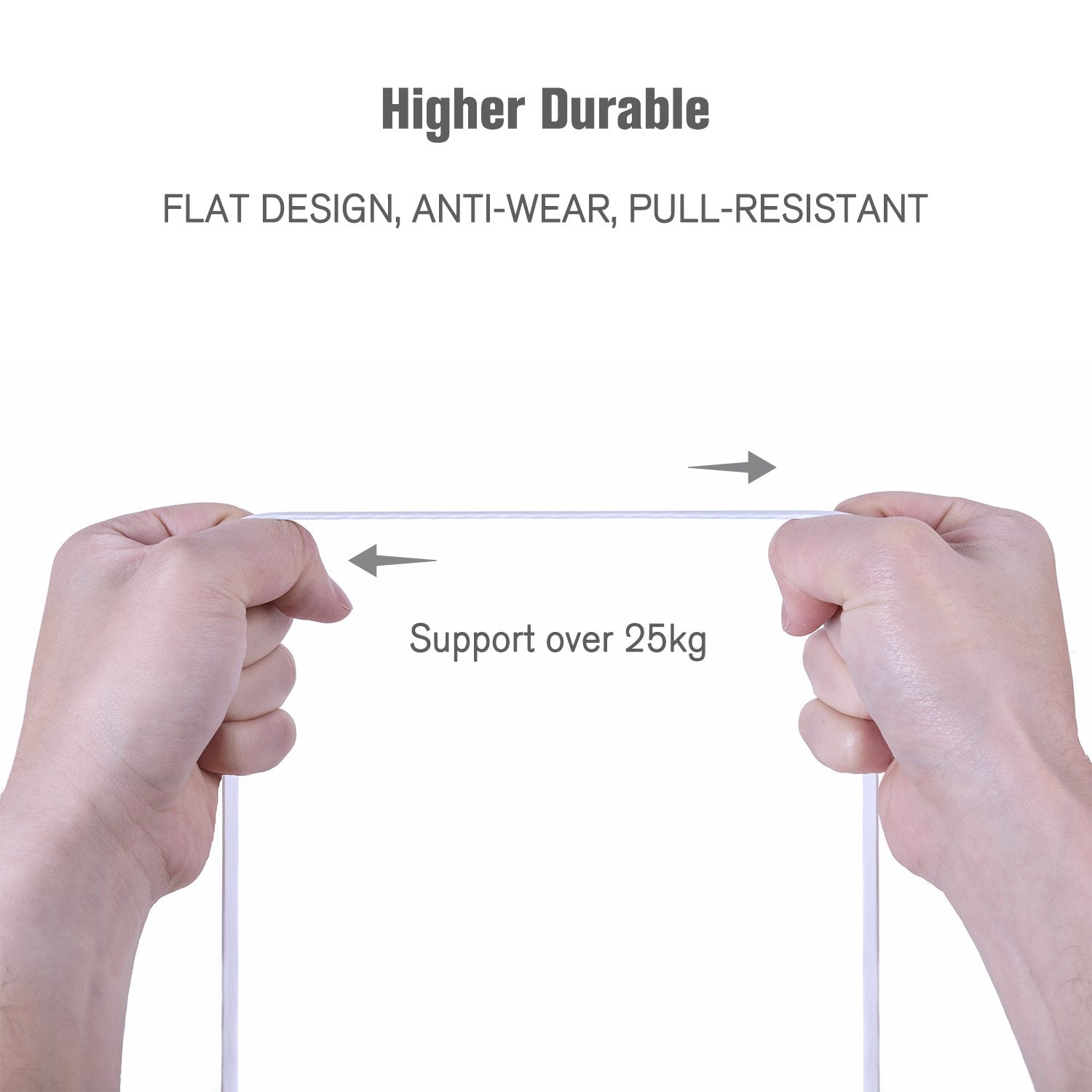 Cat 7 Shielded Ethernet Patch Cable 100 Ft White (Highest Speed Cable) Cat7 Flat Internet Network Cable With Snagless Rj45 Conne