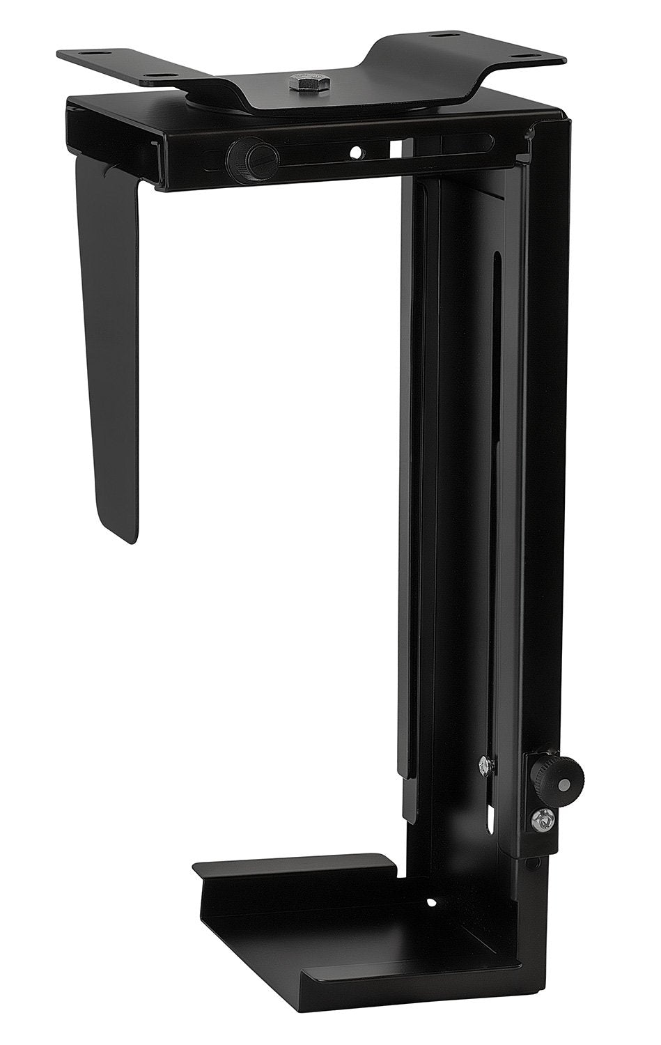 Mount It! Cpu Under Desk Mount Bracket   Computer Tower Wall And Under Counter Holder, 360 Degree Swivel Adjustable Height And W