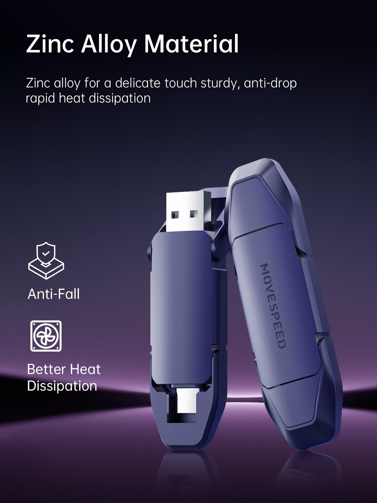 Move Speed 2Tb Solid State Flash Drive, 1000Mb/S Read Write Speed, Usb 3.2 Gen2 & Type C Dual Interface Ssd With Keychain Leathe