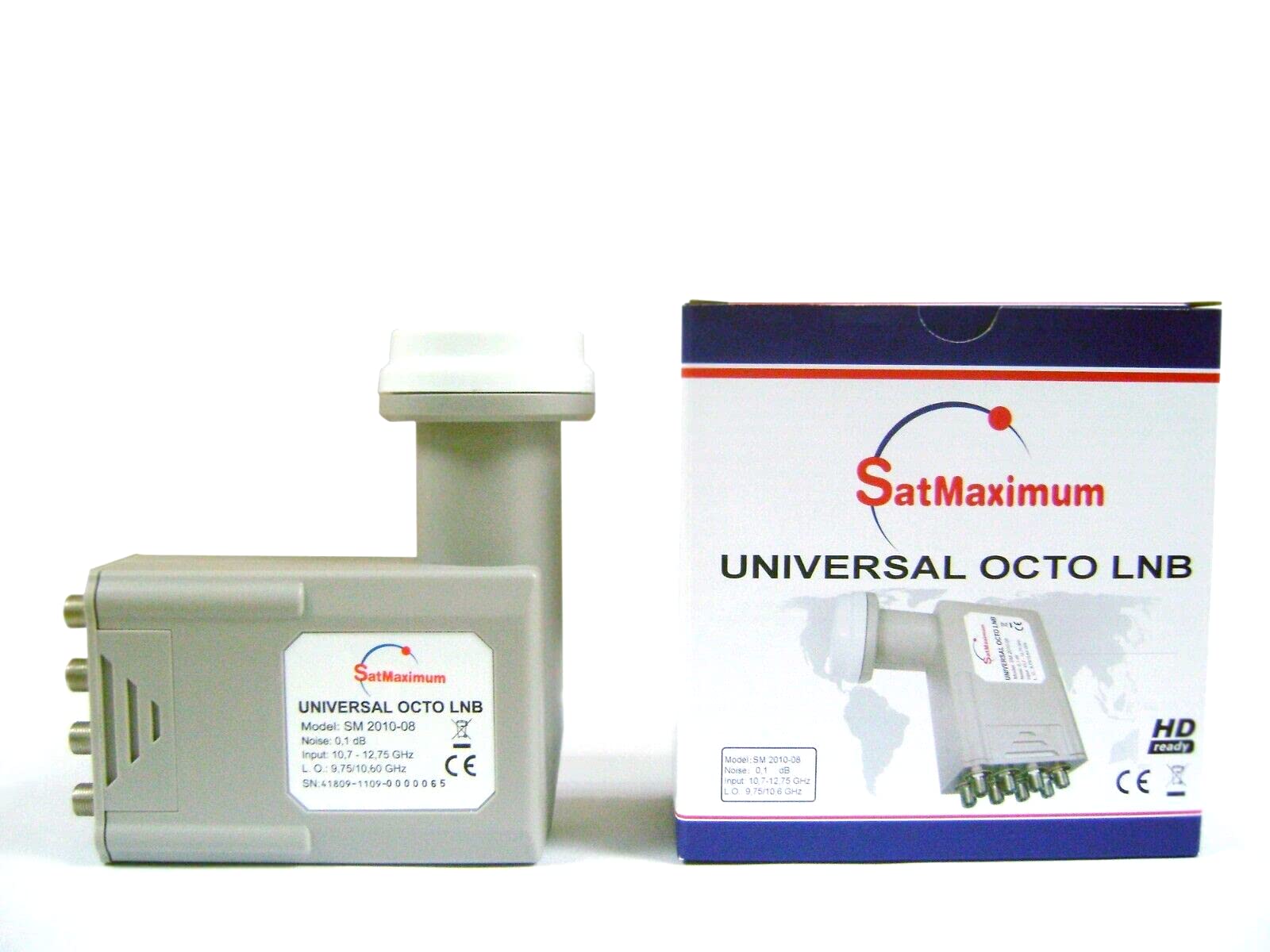 Fta Universal Ku Band Lnb, Octo, 0.1Db Satellite Dish Lnbf, Linear, Polarized (0.1 Db, Octo)