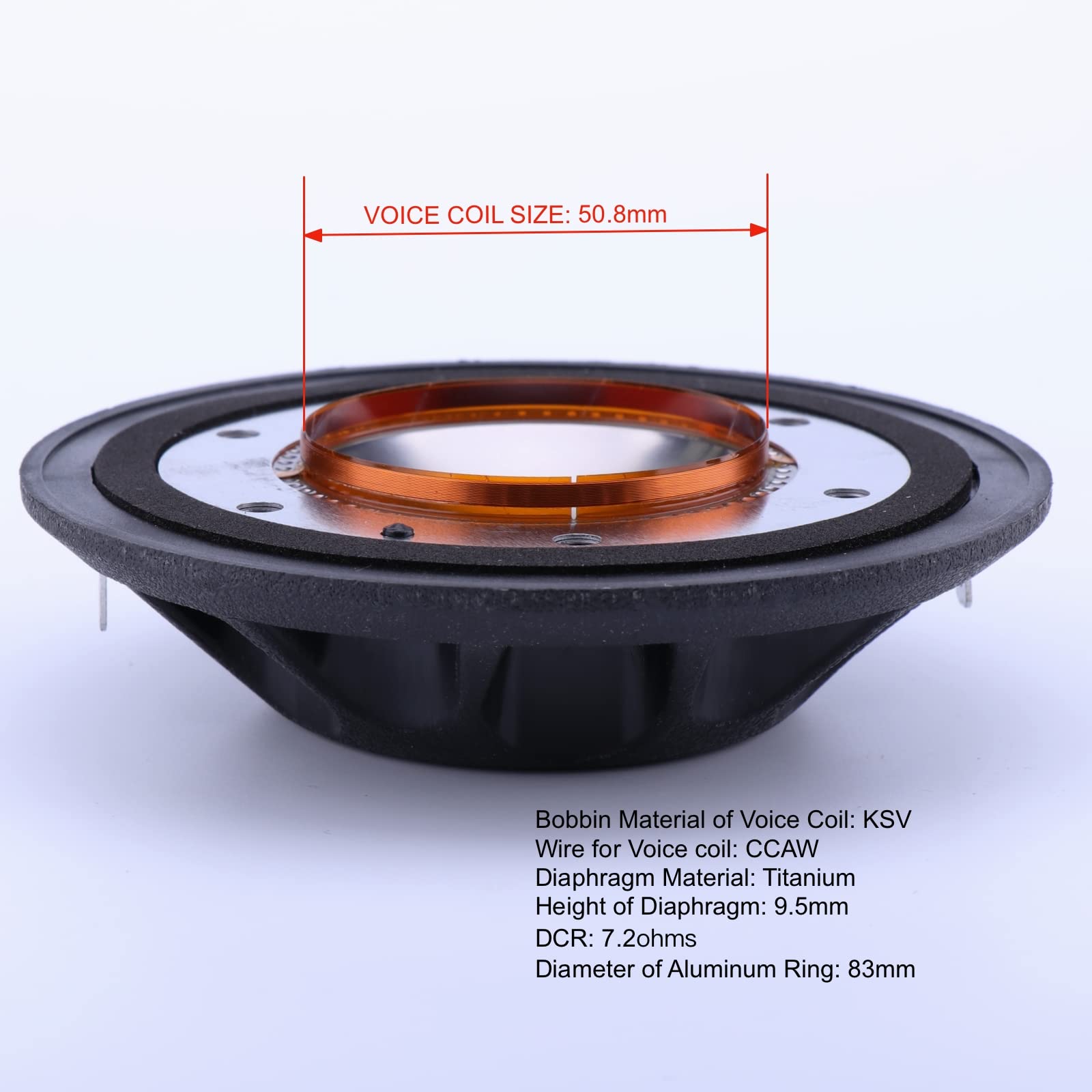 Spathiphyllum Replacement Diaphragm Compatible With Peavey 22Xt Rx22 22A 22T 2200 10 924 Sp 2 Sp 3 Sp 4 Sp 5112Se Hv1200 Pr1500