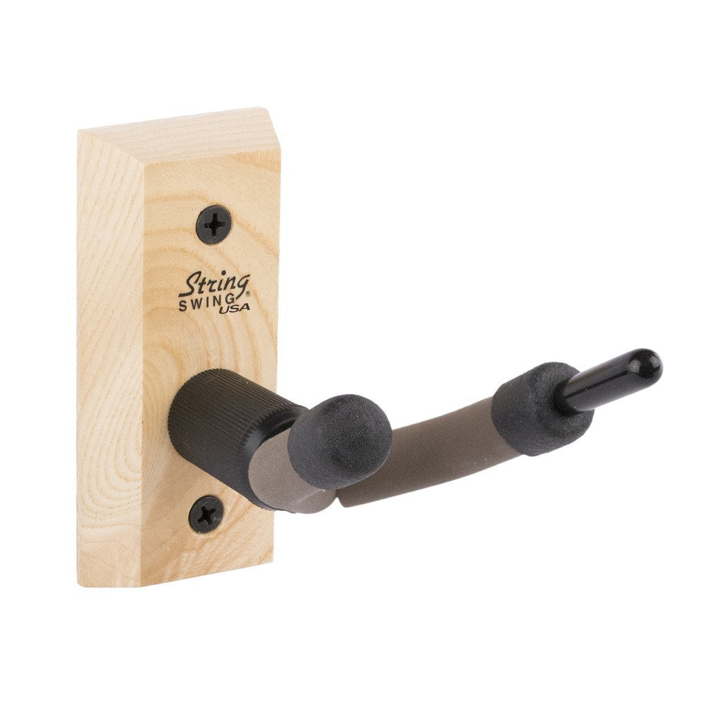 String Swing Cc01V A Hardwood Home & Studio Wall Mount Violin Hanger   Ash
