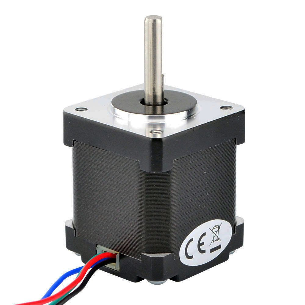 Stepperonline Nema 14 Bipolar Motor Stepper 0.5A 32.6Oz.In/23Ncm 4 Lead 1.8 Deg Diy Robot