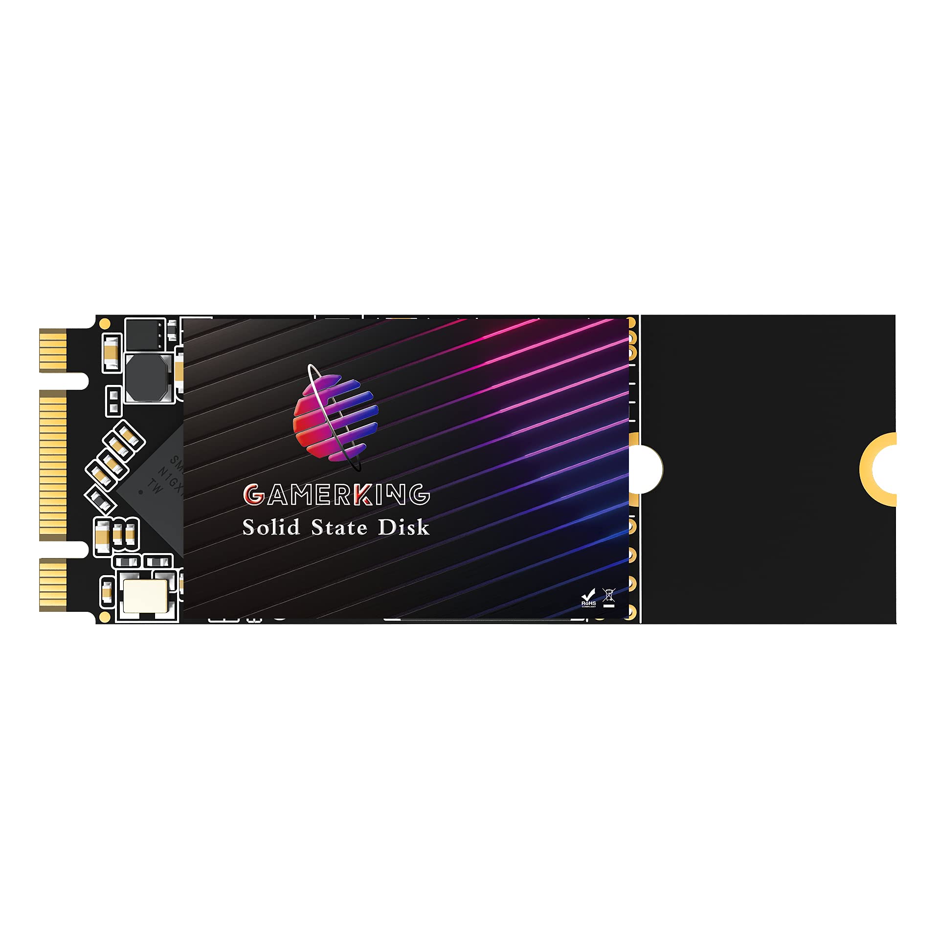 Gamerking Ssd M.2 2260 64Gb Ngff Internal Solid State Drive High Performance Hard Drive For Desktop Laptop Sata Iii 6Gb/S M2 Ssd 60Gb 64Gb (64Gb, M.2 2260)