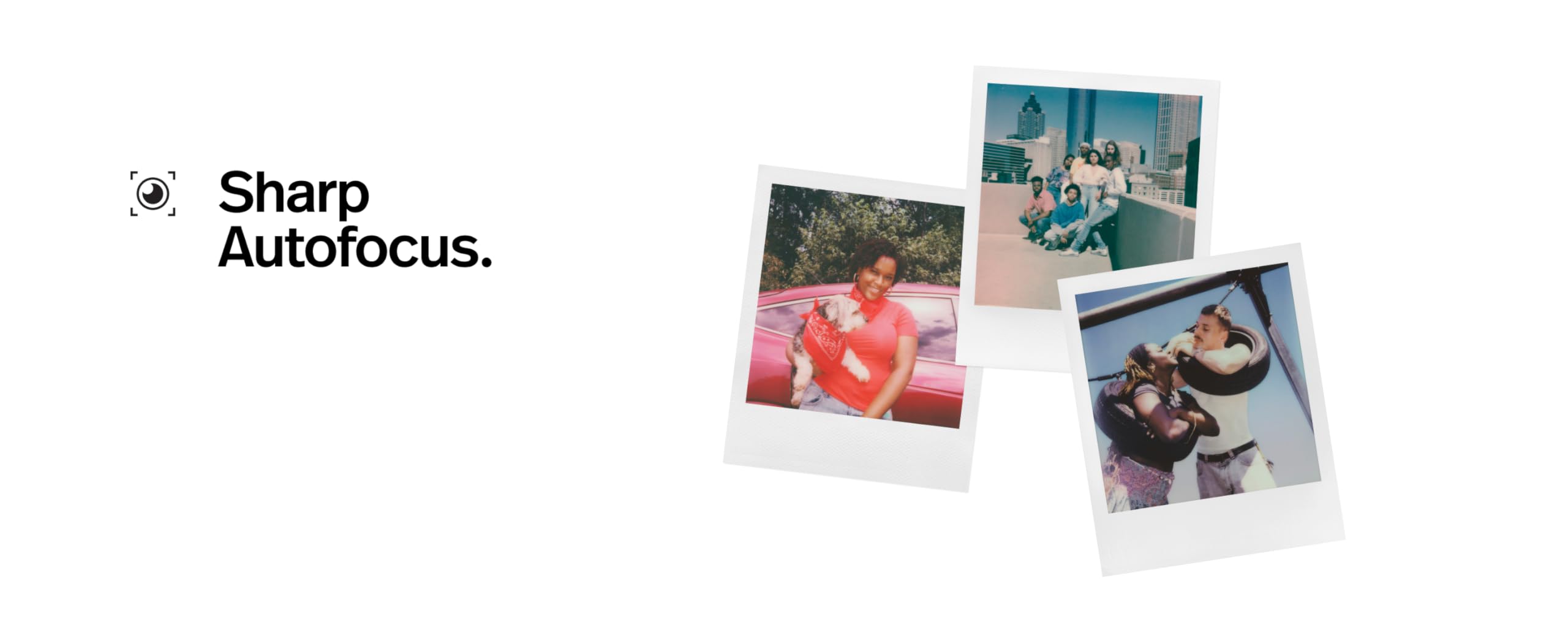 Polaroid Now 3Rd Generation I-Type Instant Film Camera - Pebble White - Camera Only No Film (9155)