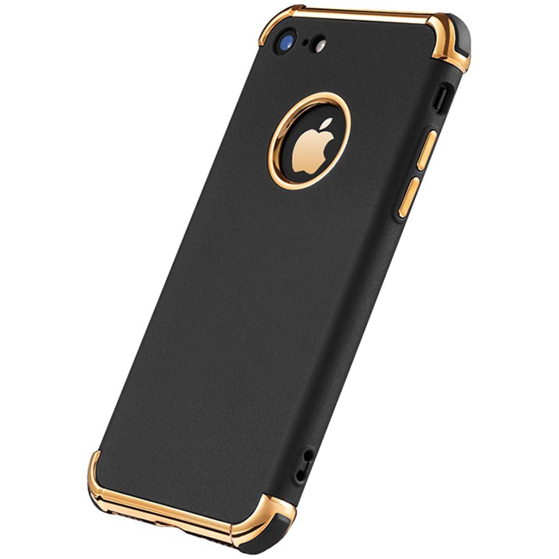 Iphone 7 Case, Iphone 8 Case, Ultra Thin Flexible Soft Iphone 8 Matte Case, Luxury 3 In 1 Slim Fit Electroplated Shockproof Phon
