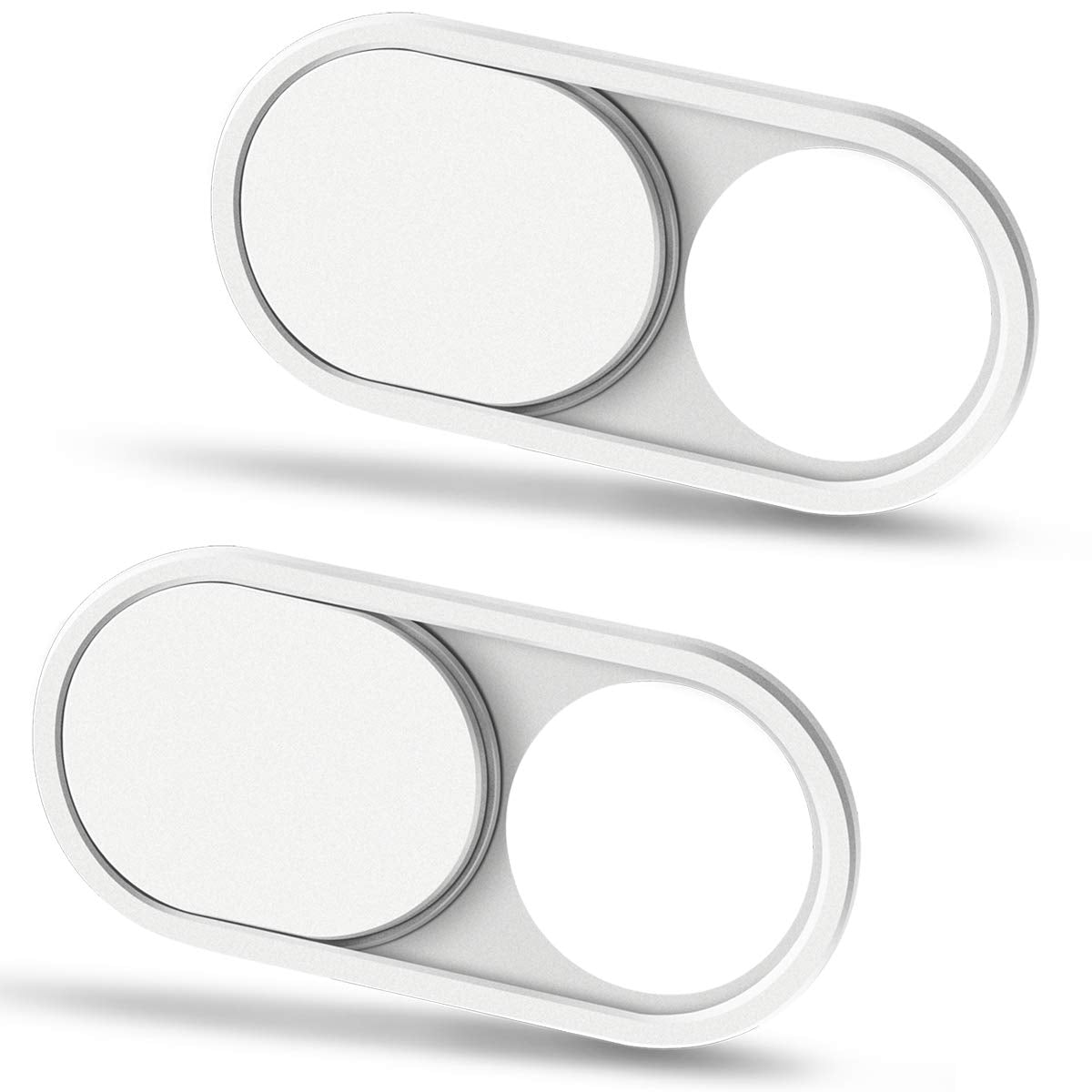 Cloudvalley Webcam Cover Slide, 0.023 Inch White, Web Camera Cover For Macbook Pro, Macbook Air, Laptop, Imac, Desktop, Pc, Ipad