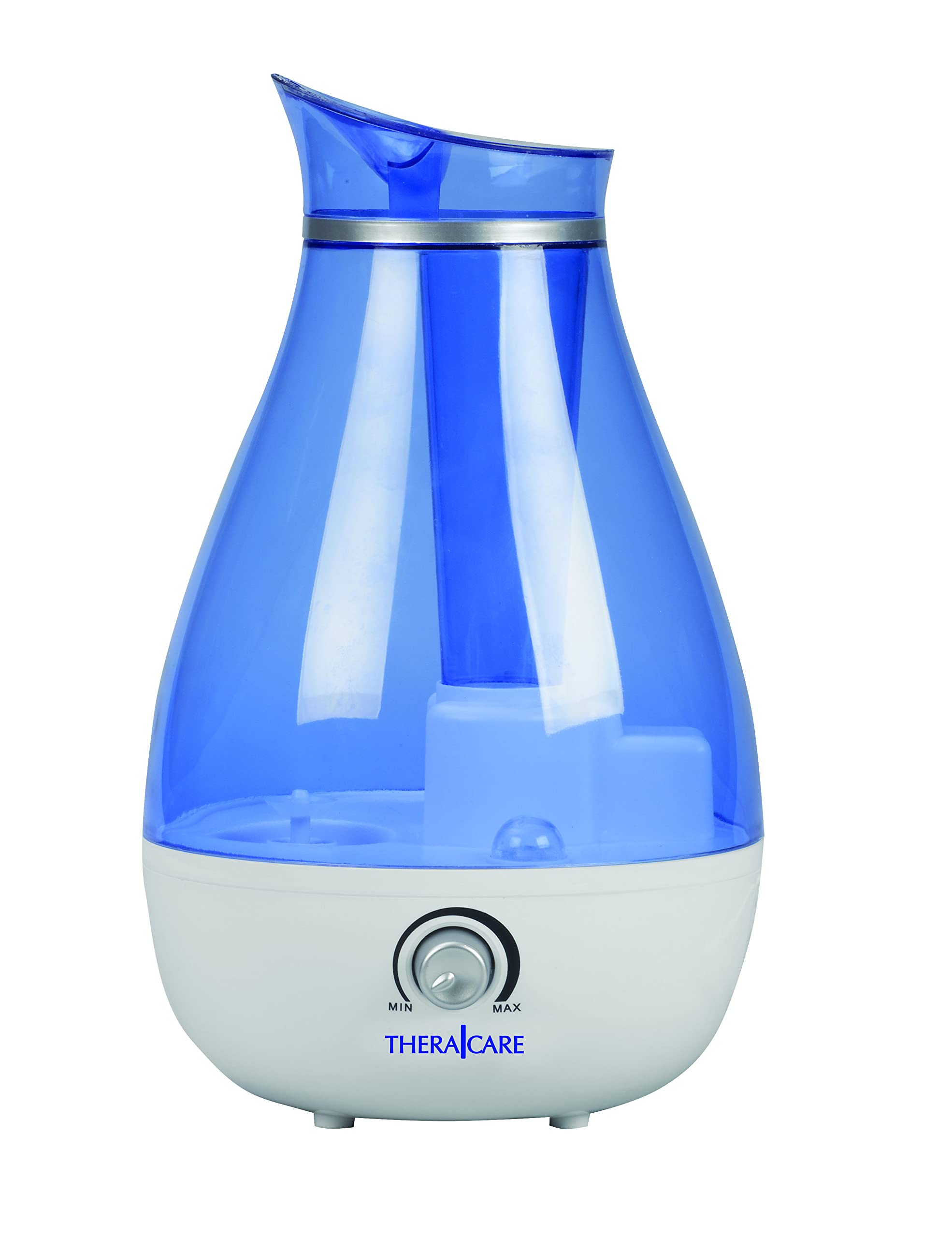Thera|Care Cool Mist Ultrasonic Humidifier | For Medium Size Rooms | No Filter Required Blue