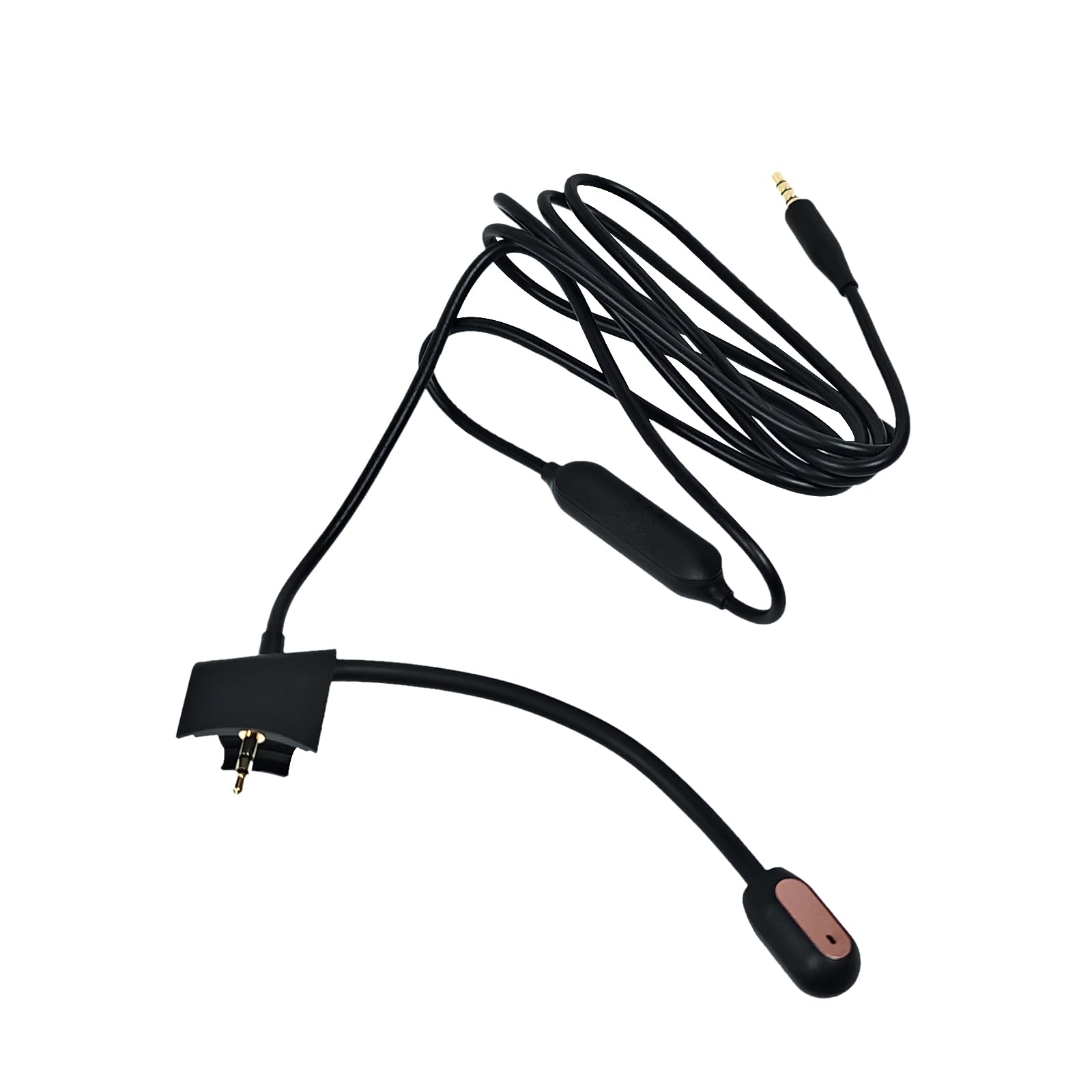 Zieichy New Headset Audio Cable Fit for QuietComfort 35 II (QC35 II) Gaming Headsets with MIC Volume Aux