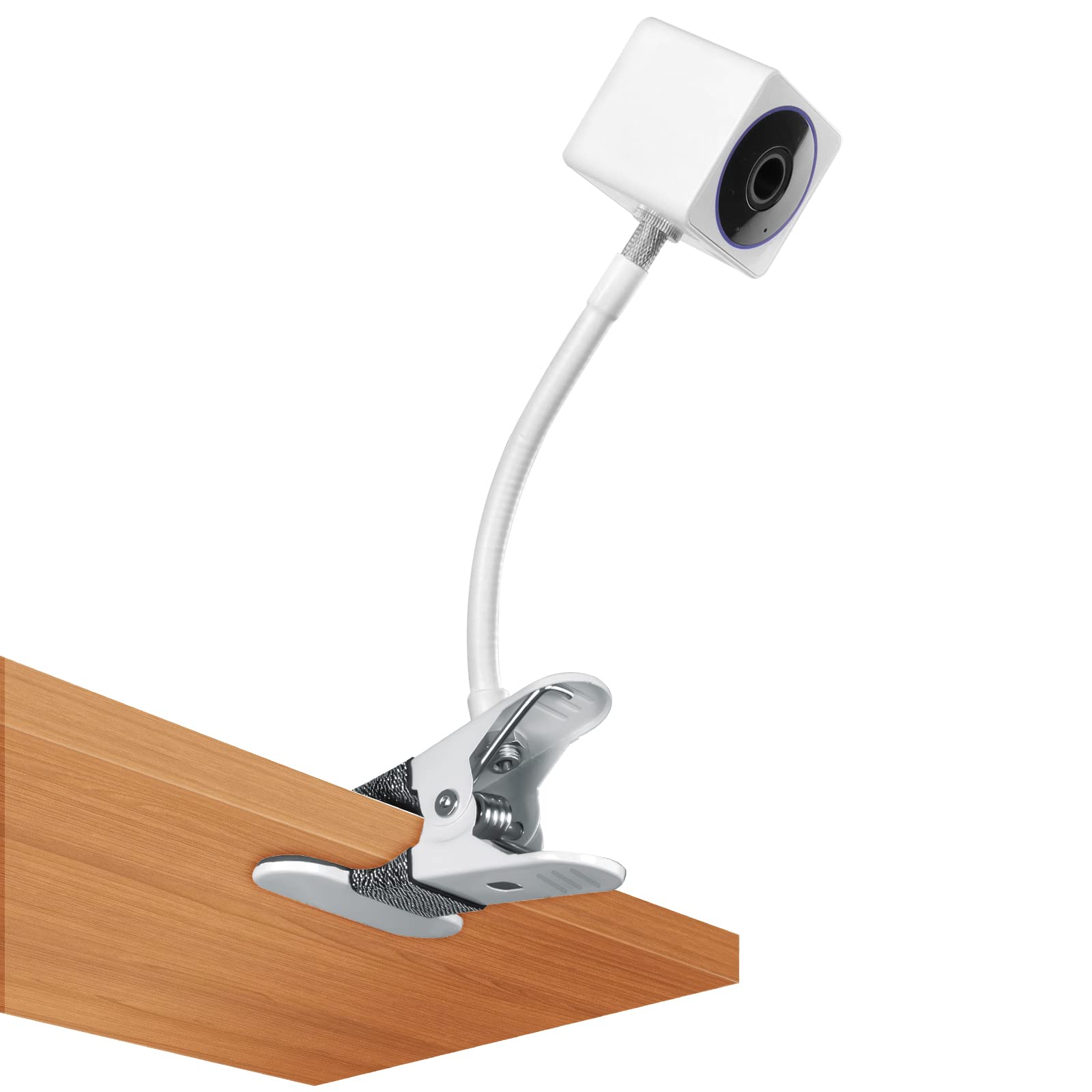 Holaca Baby Monitor Flexible Clip Mount For Wyze Cam Og,Wyze Cam Outdoor V1/V2,Wyze Cam Pan/Pan V2/Pan V3,Wyze Cam V3/V3 Pro Twi