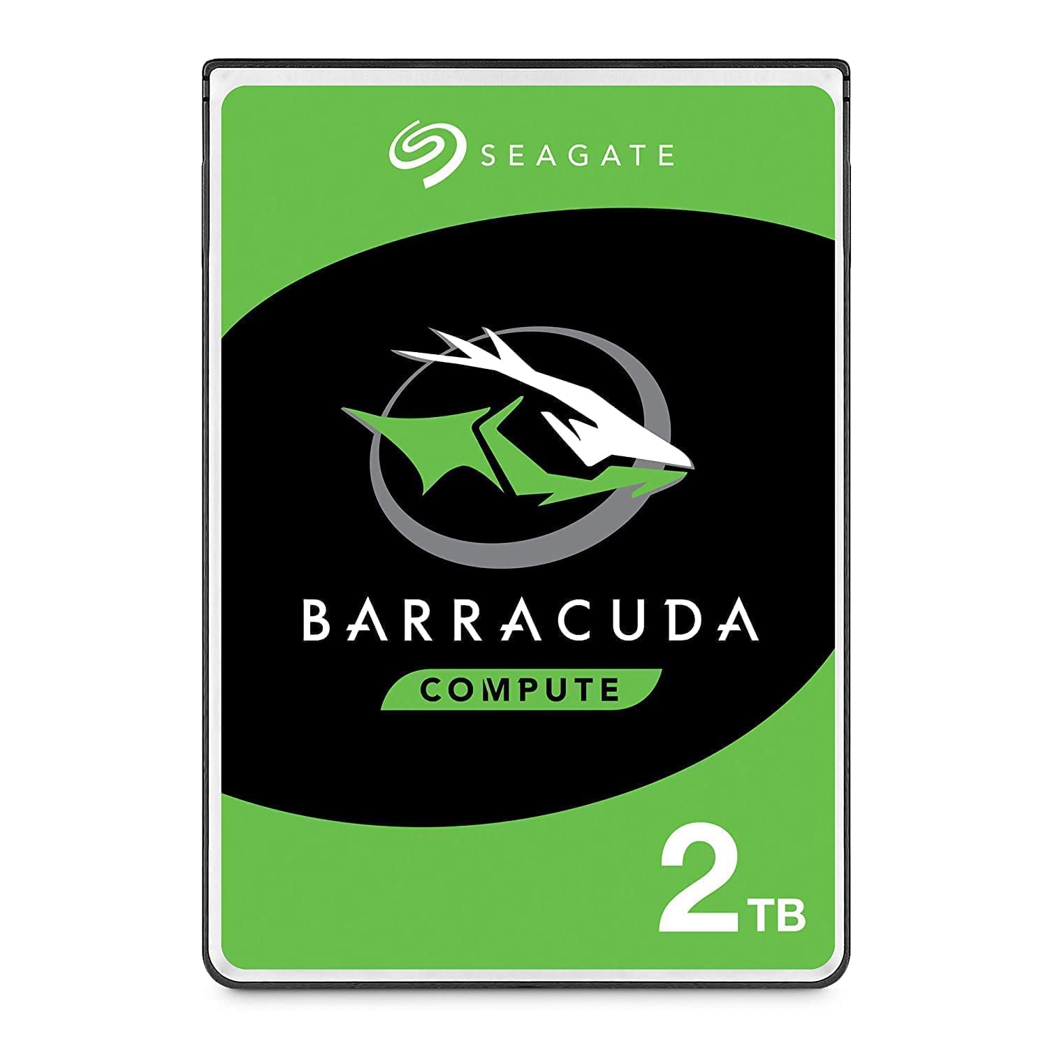 Seagate BarraCuda 2TB Internal Hard Drive HDD � 2.5 Inch SATA 6 Gb/s 5400 RPM 128MB Cache for PC Laptop (ST2000LM015)