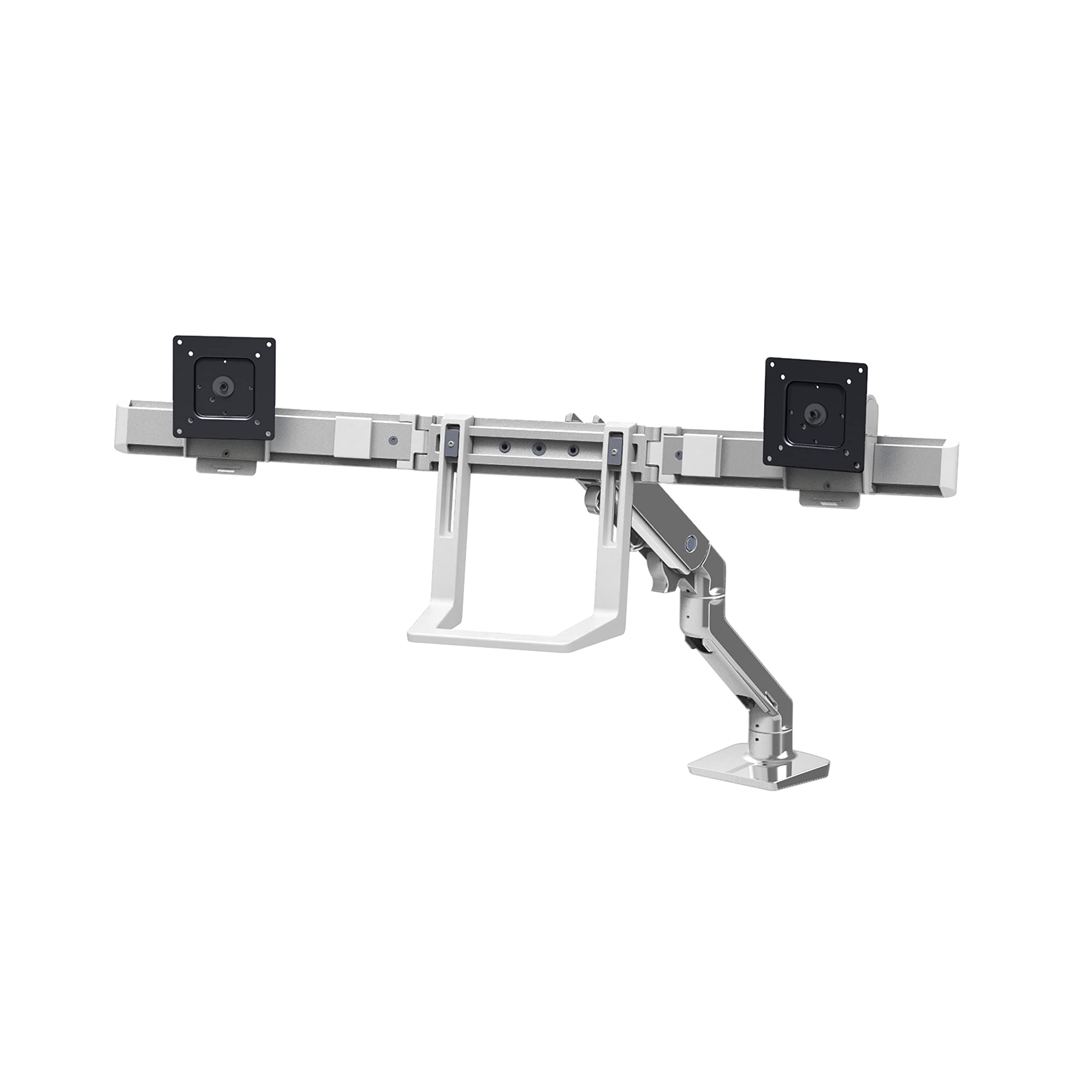 Ergotron � HX Dual Monitor Arm, VESA Desk Mount � for 2 Monitors Up to 32 Inches, 5 to 17.5 lbs Each � Polished Aluminum