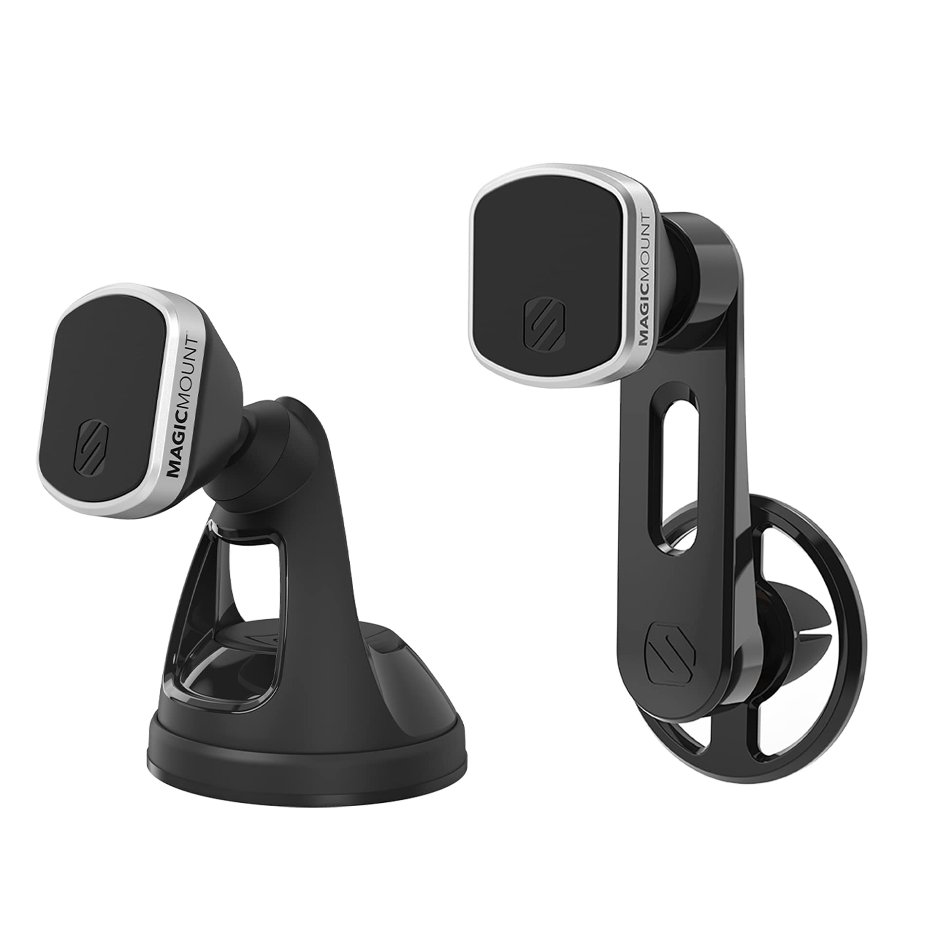 Scosche Mm2Vp2Wdsr Xc0 Magicmount Pro Universal Magnetic Phone/Gps Suction Cup And Freeflow Vent Mount For The Car