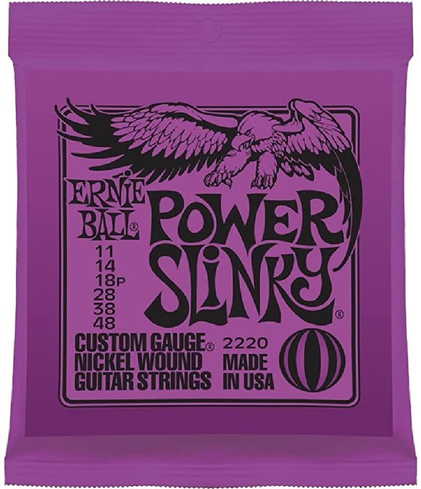 Ernie Ball Power Slinky Guitar Strings (Pack Of 3) (2220X3)