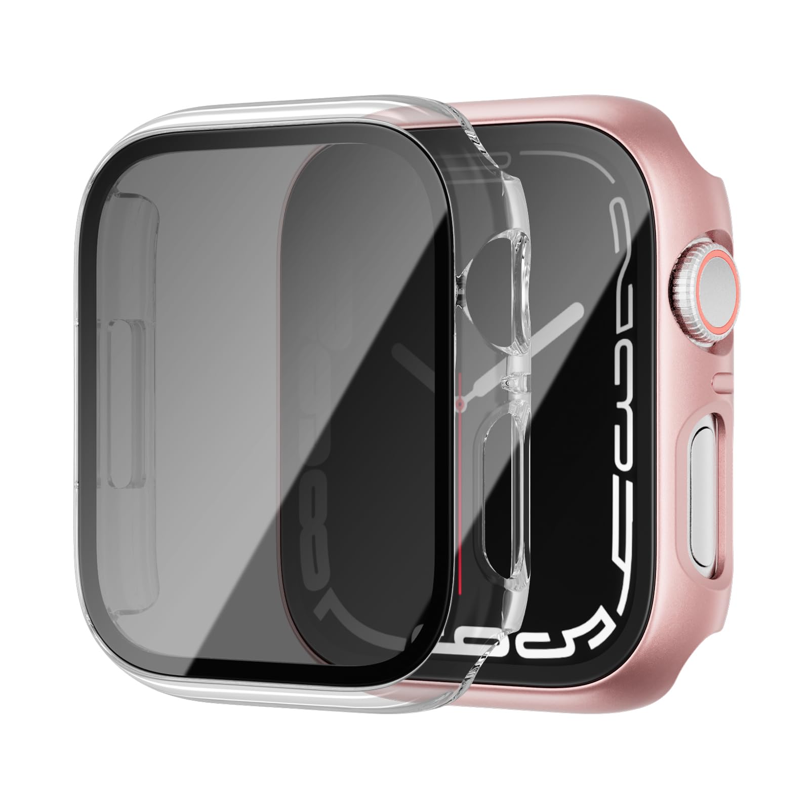 Cuteey 2 Pack For Apple Watch Se 2022 Series 6 5 4 Se Privacy Screen Protector Case 40Mm, Unti Spy Glass Protector Hard Pc Cover